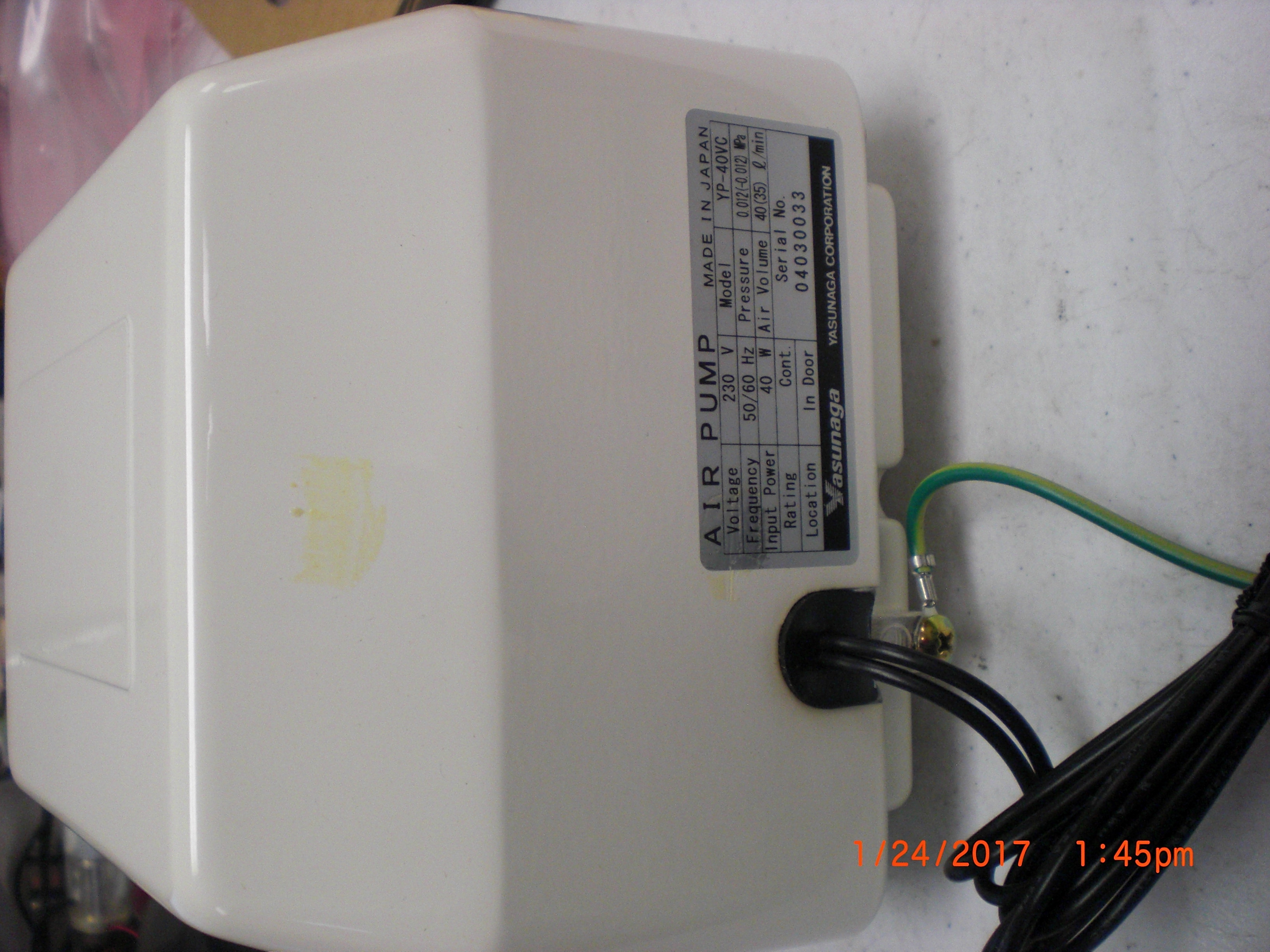 Pump Yasunaga YP-40VC Air Compressor (TEL) CT2985-511355-11 