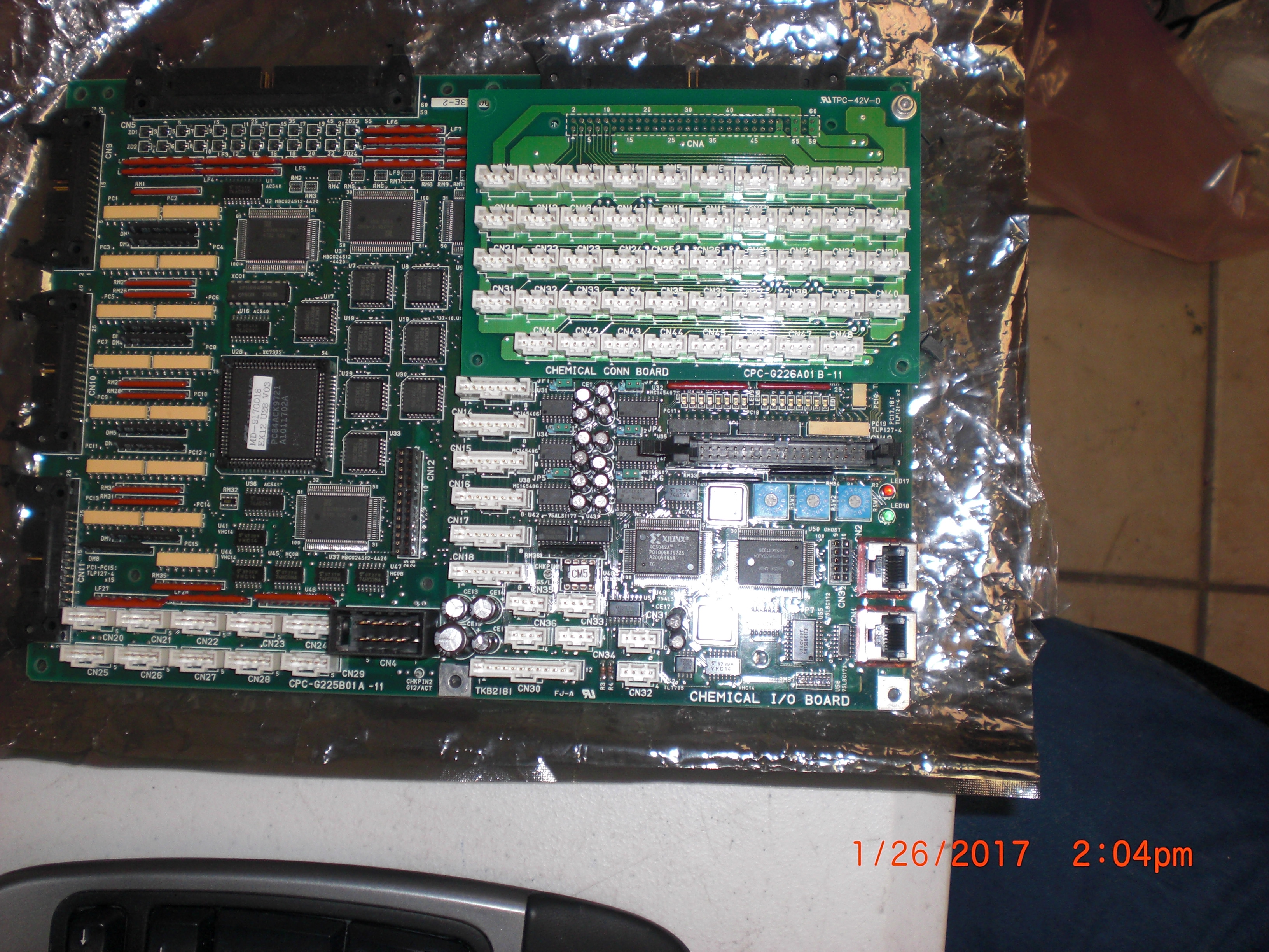 OEM Part TOKYO ELECTRON (TEL) CT2986-419811-13 Chemical I/O Board untested no return