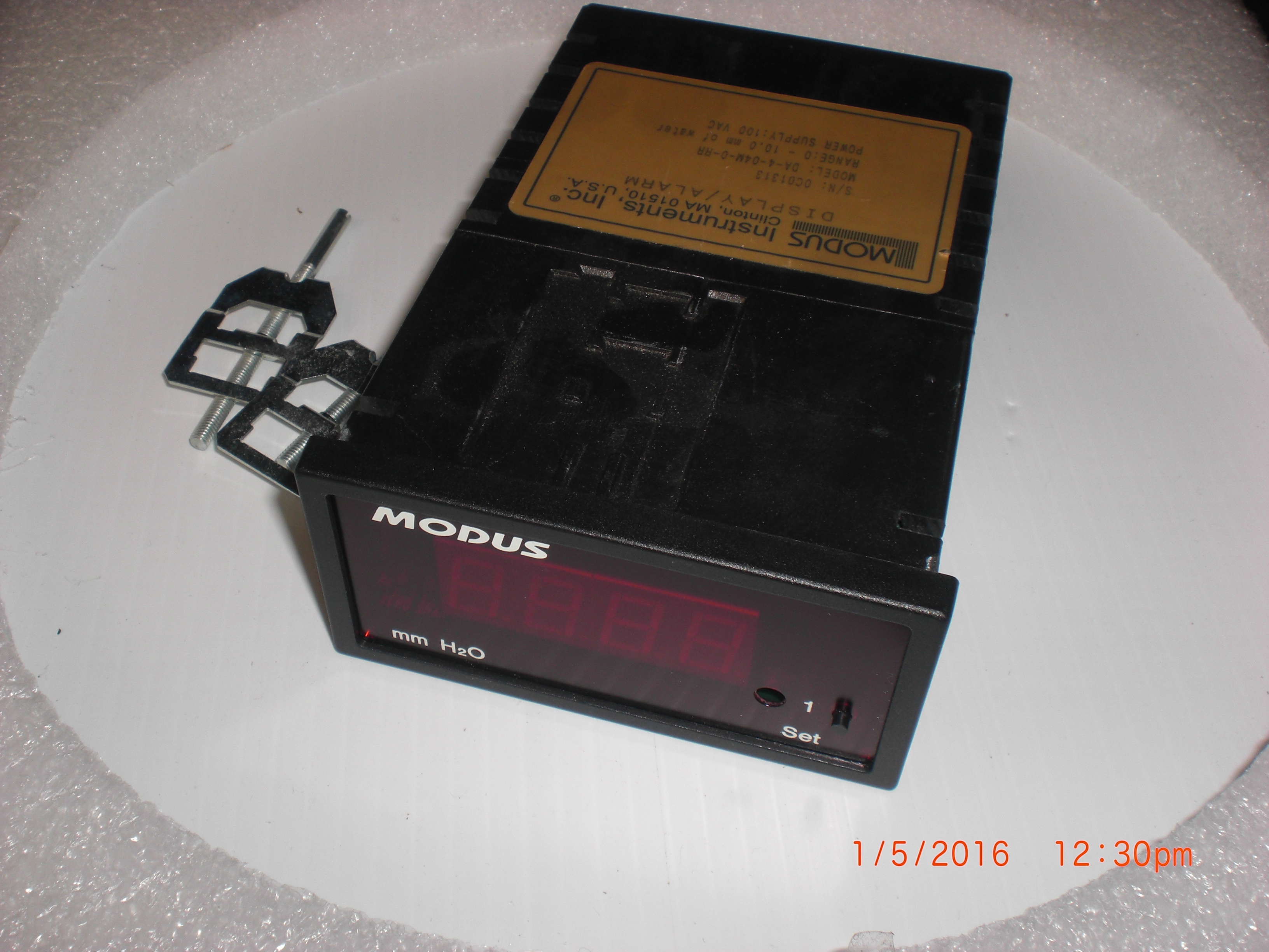 Instrument MODUS DA-4-04M-0-RR Display/Alarm 0-10mm H2O 