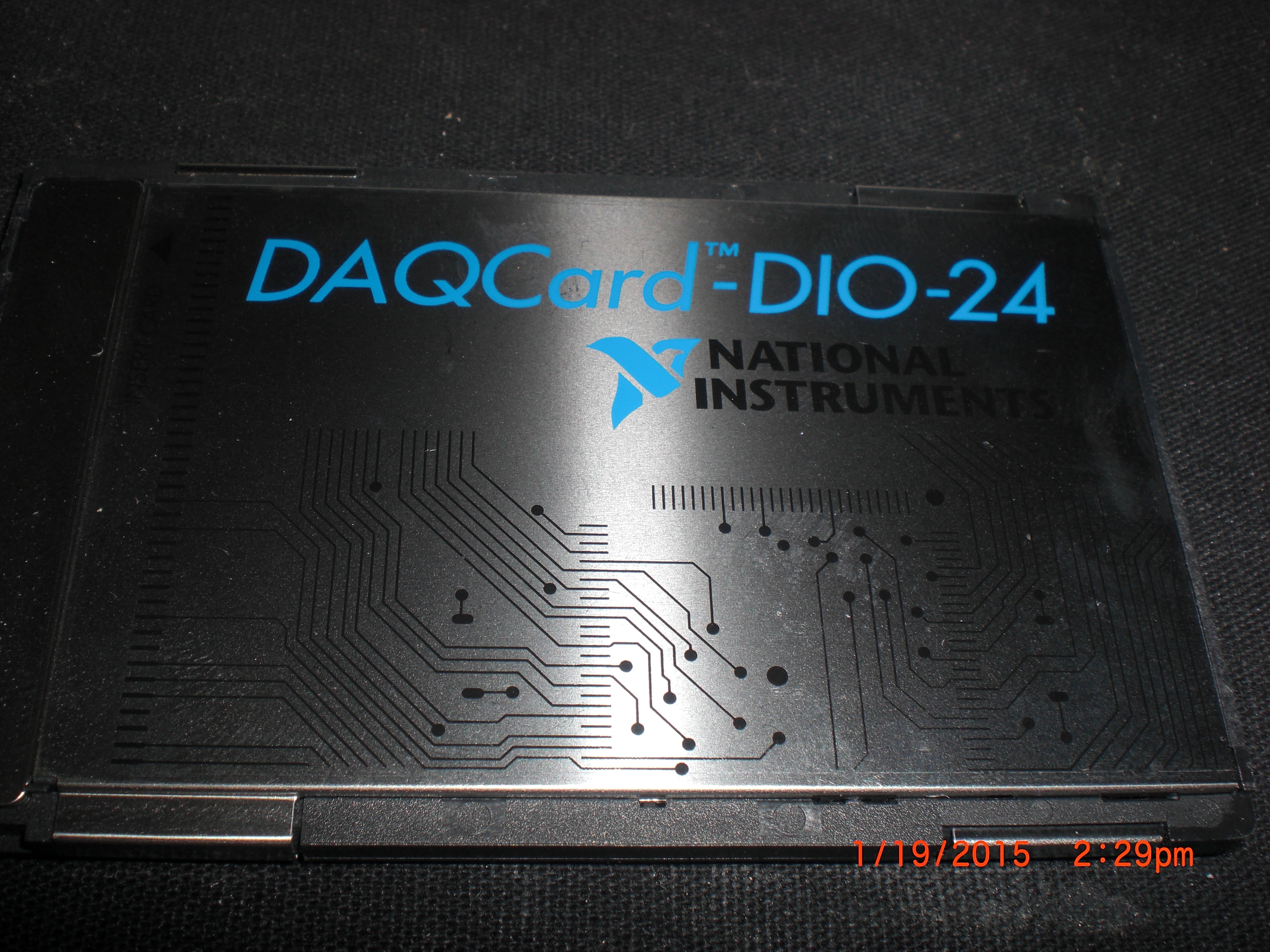 PCB Digital IO DAQCard-DIO-24 NATIONAL INSTRUMENTS