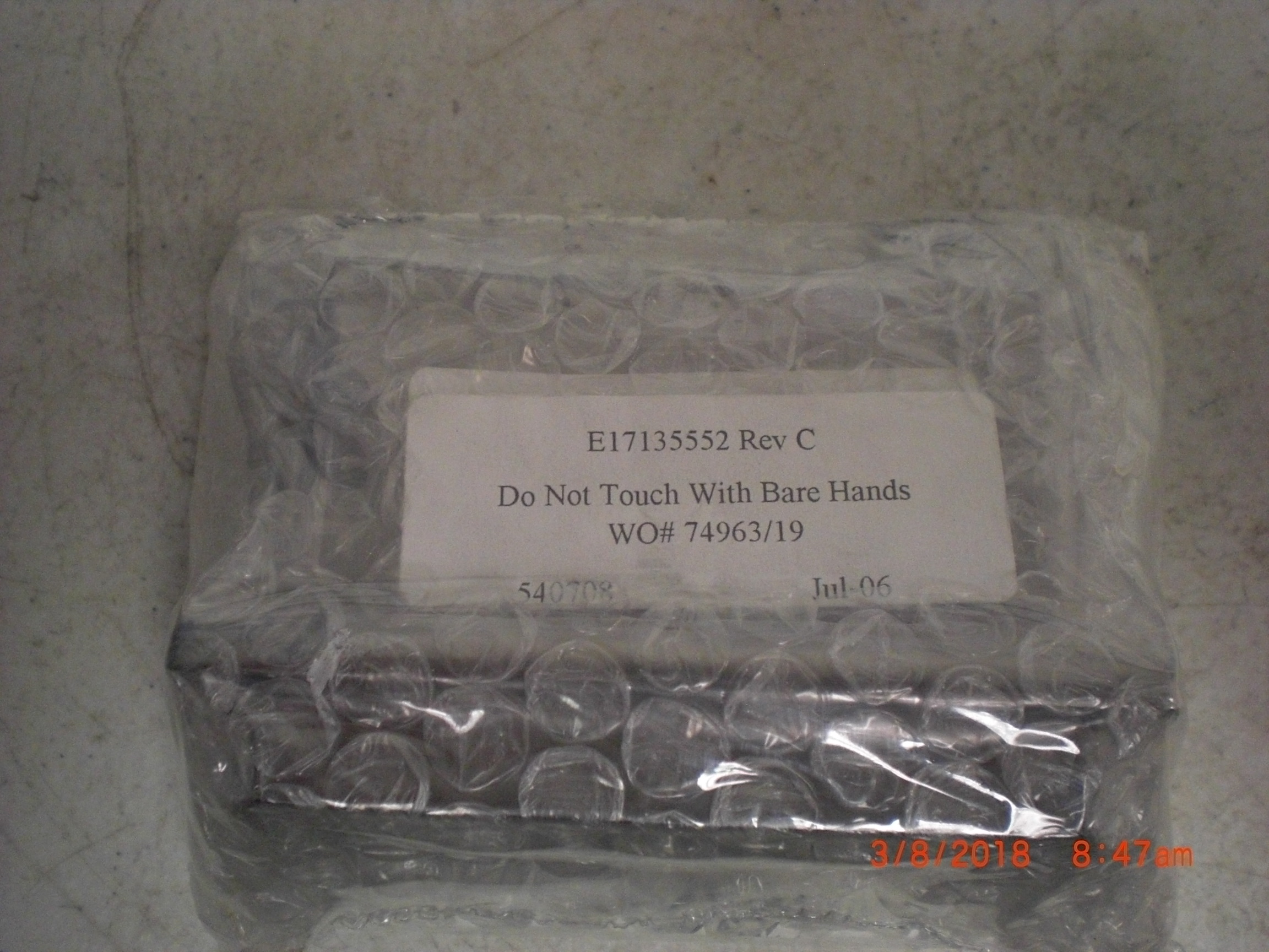 OEM Part VARIAN E17135552 Electrode Ground