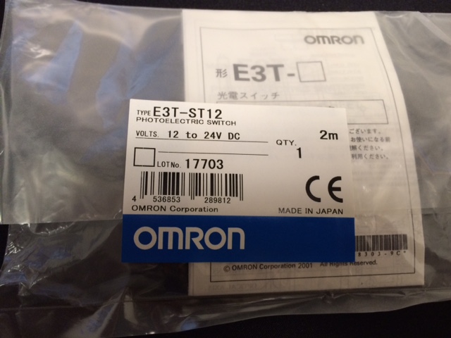 Switch OMRON E3T-ST12 Photoelectric Switch 12 to 24V DC- Pair(2) ADVANTEST DCB-ES8208