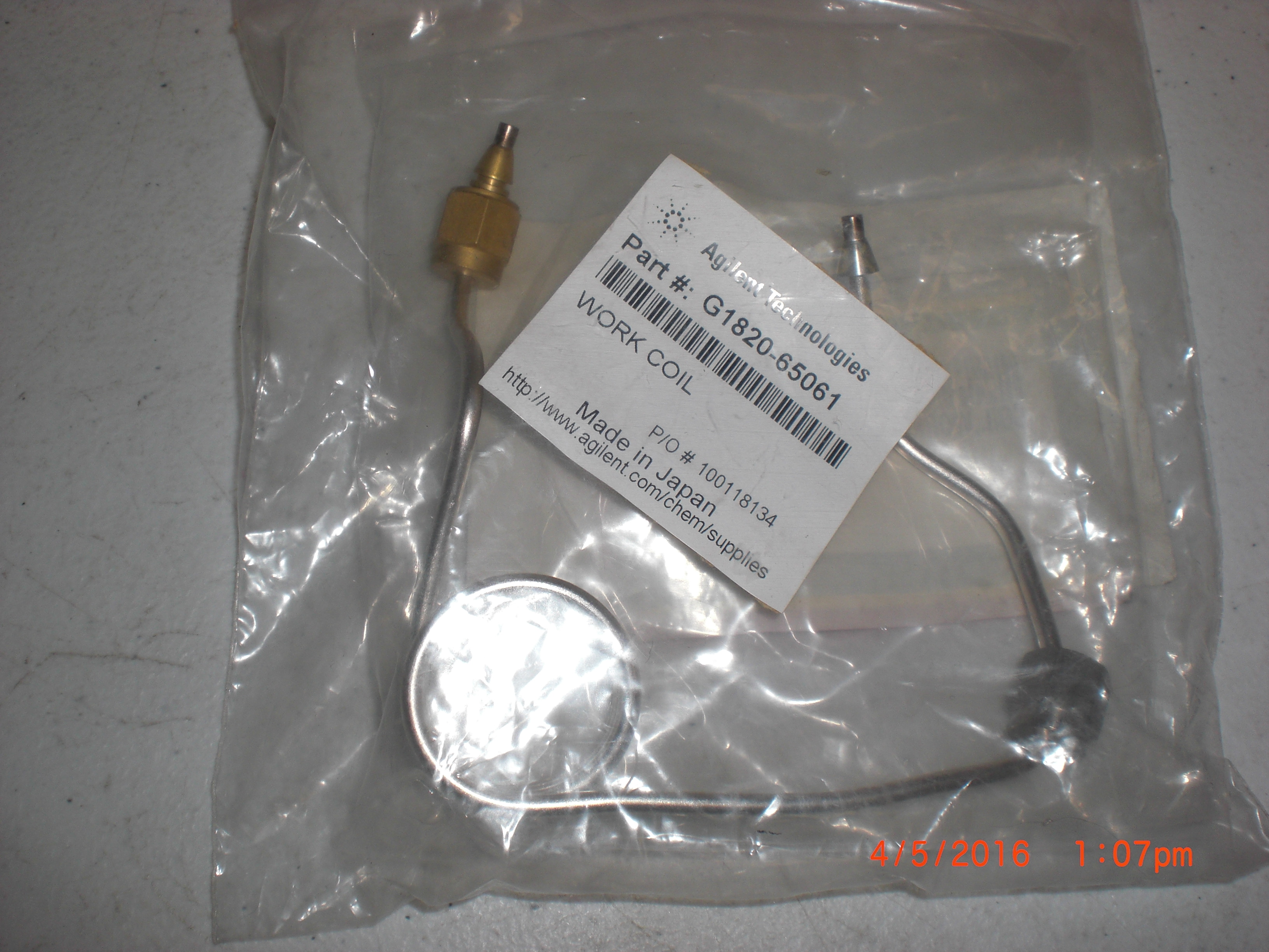 OEM Part Agilent G1820-65601 Work Coil