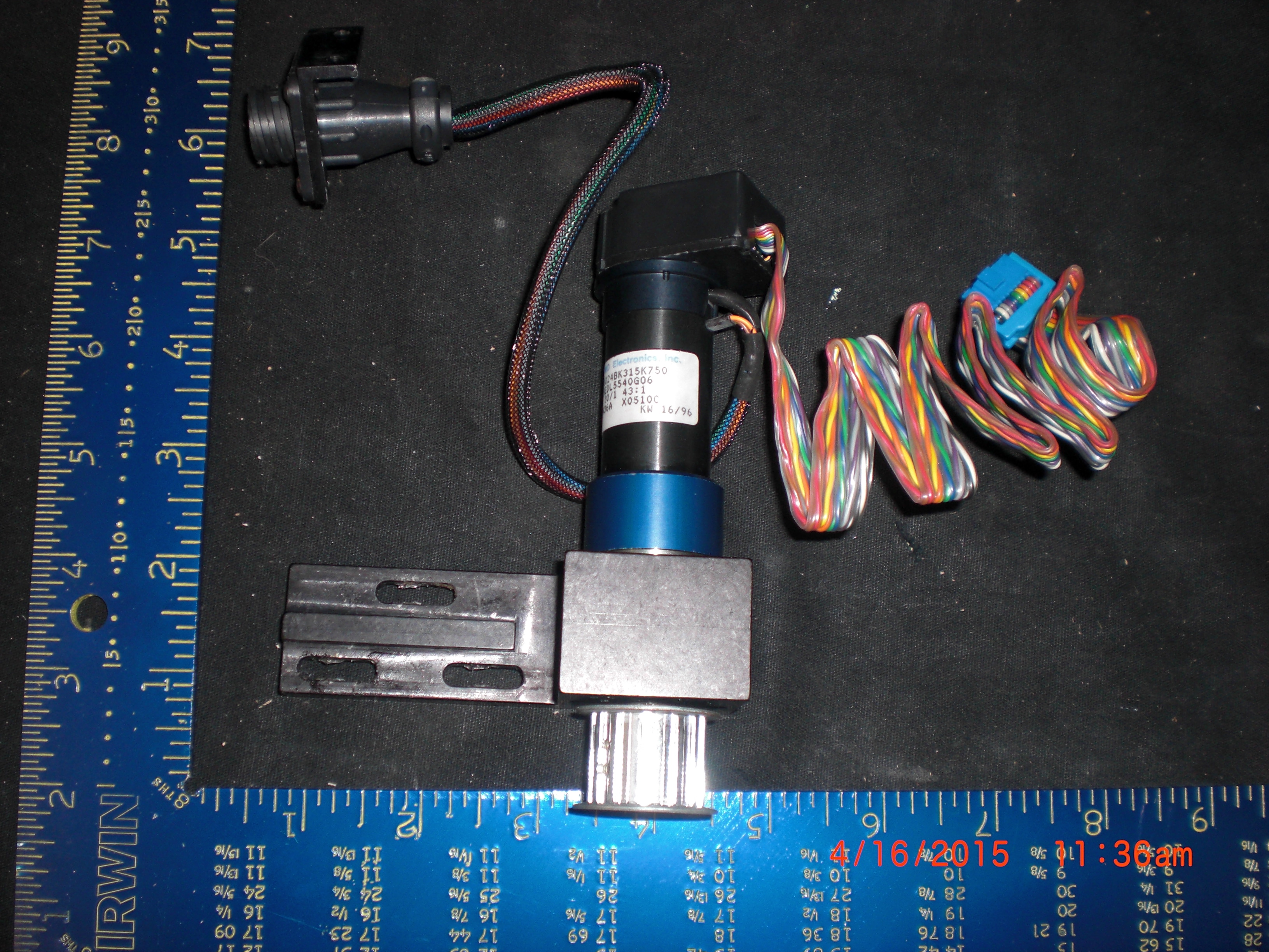 Motor  FAULHABER Minimotor K315/750-086 with encoder HEDL-5540