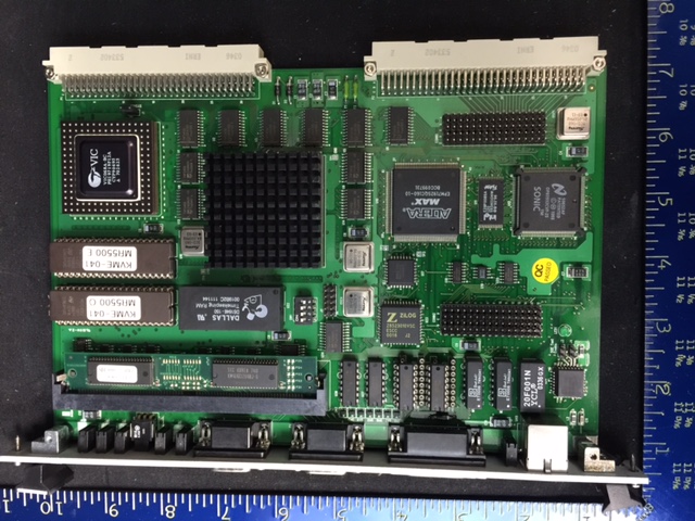 PCB E40340007 KVME KVME041A CPU BOARD 27C240 MODULE RAM144