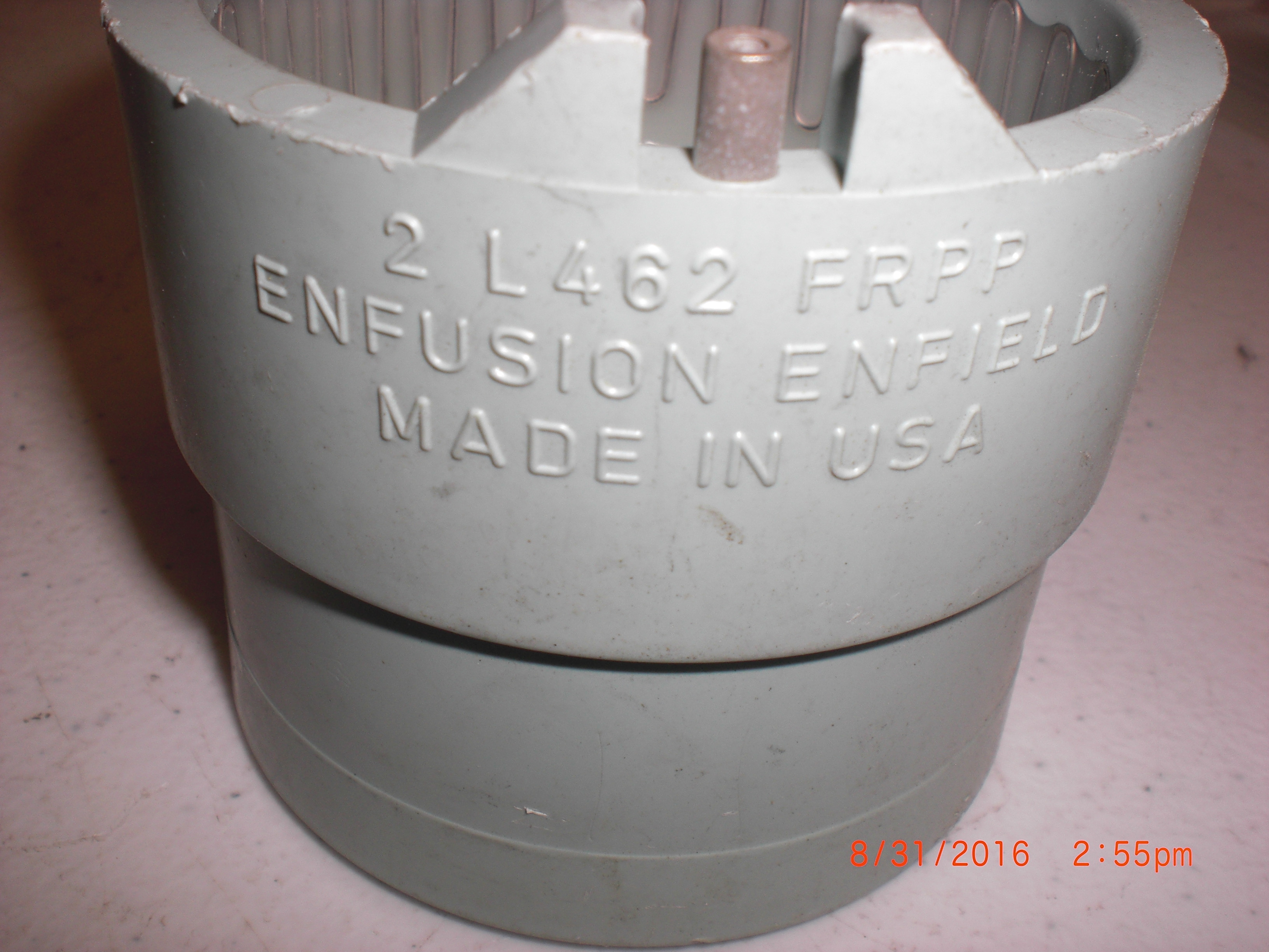 Fitting Enfield L462 Enfusion 2in NO HUB ADAPTER EJ x Sp FRPP acid