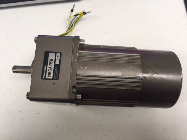 Motor   220V 60Hz 024A  Brake Torque with M6GA75B  PANASONIC M8MA25GB4Y 