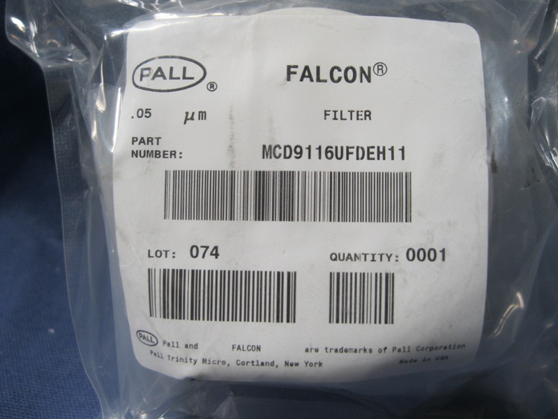Filter  PALL MCD9116UFDEH11 Falcon .05um