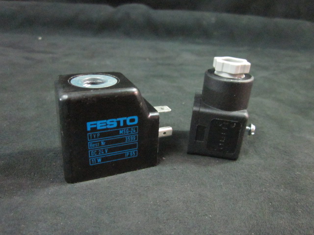 Valve Solenoid  FESTO MSG-24  24VDC 11W 