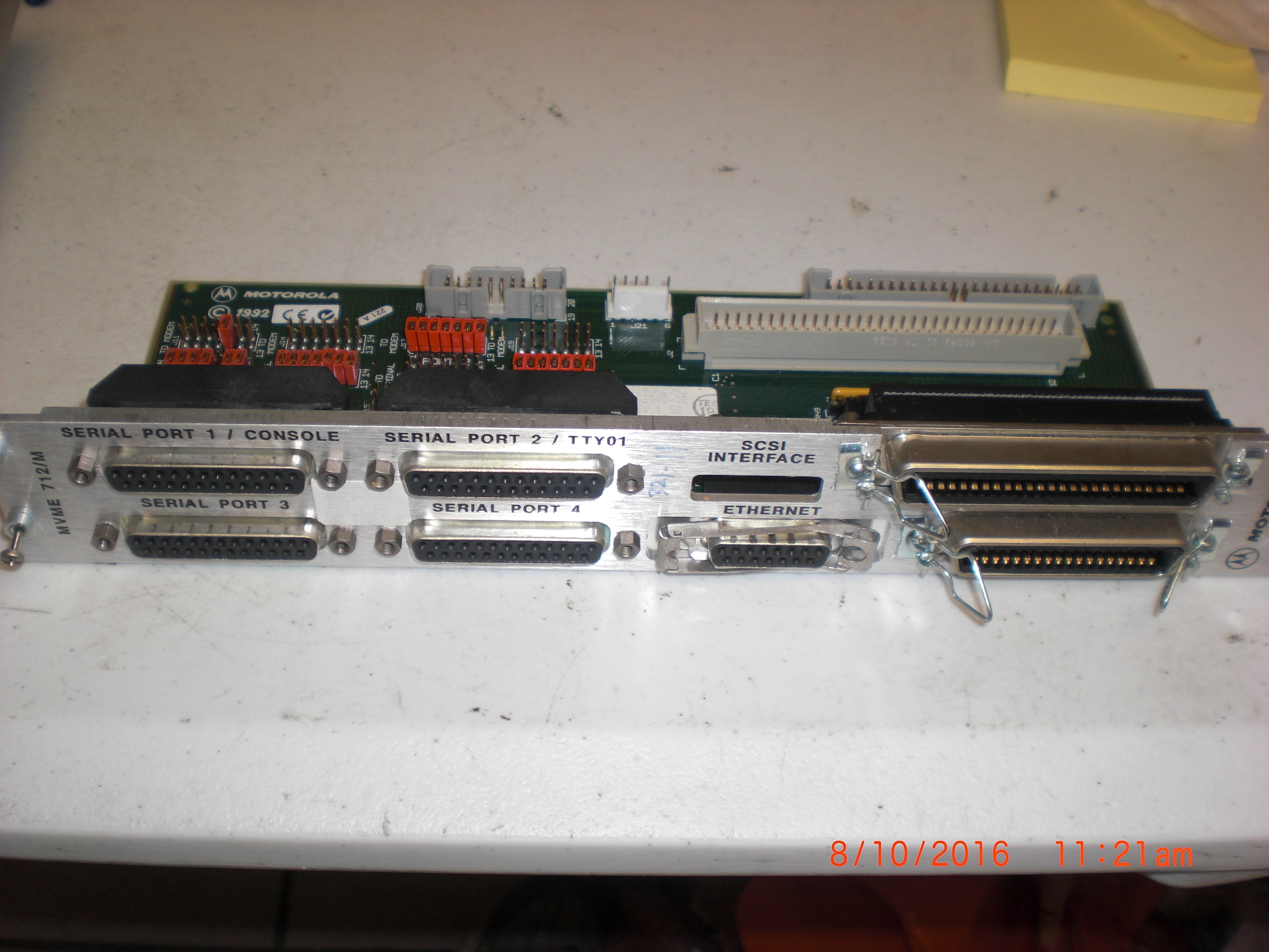 PCB MOTOROLA MVME 712/M RANSITION MODULE