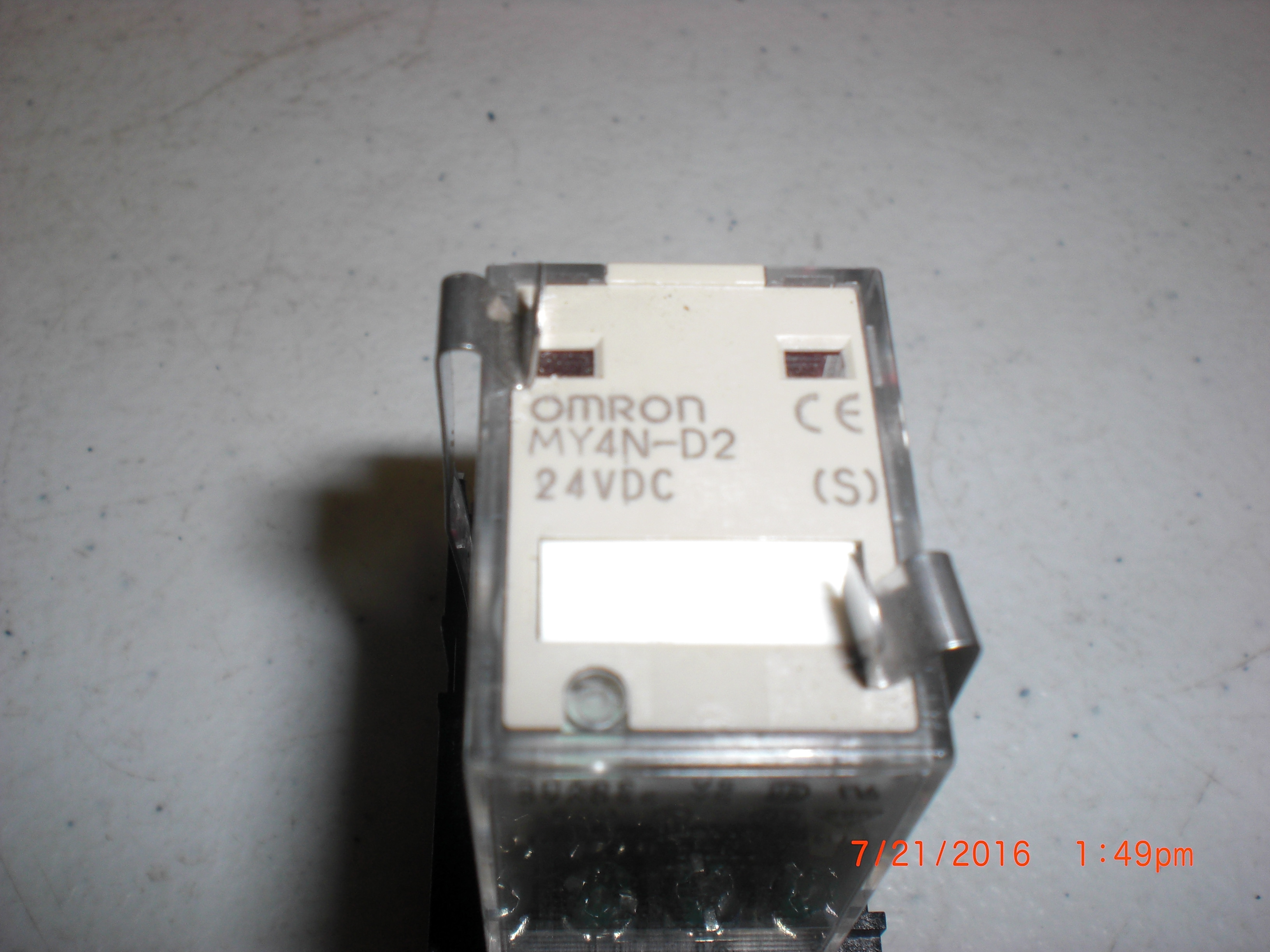 Реле omron my4n 24vdc