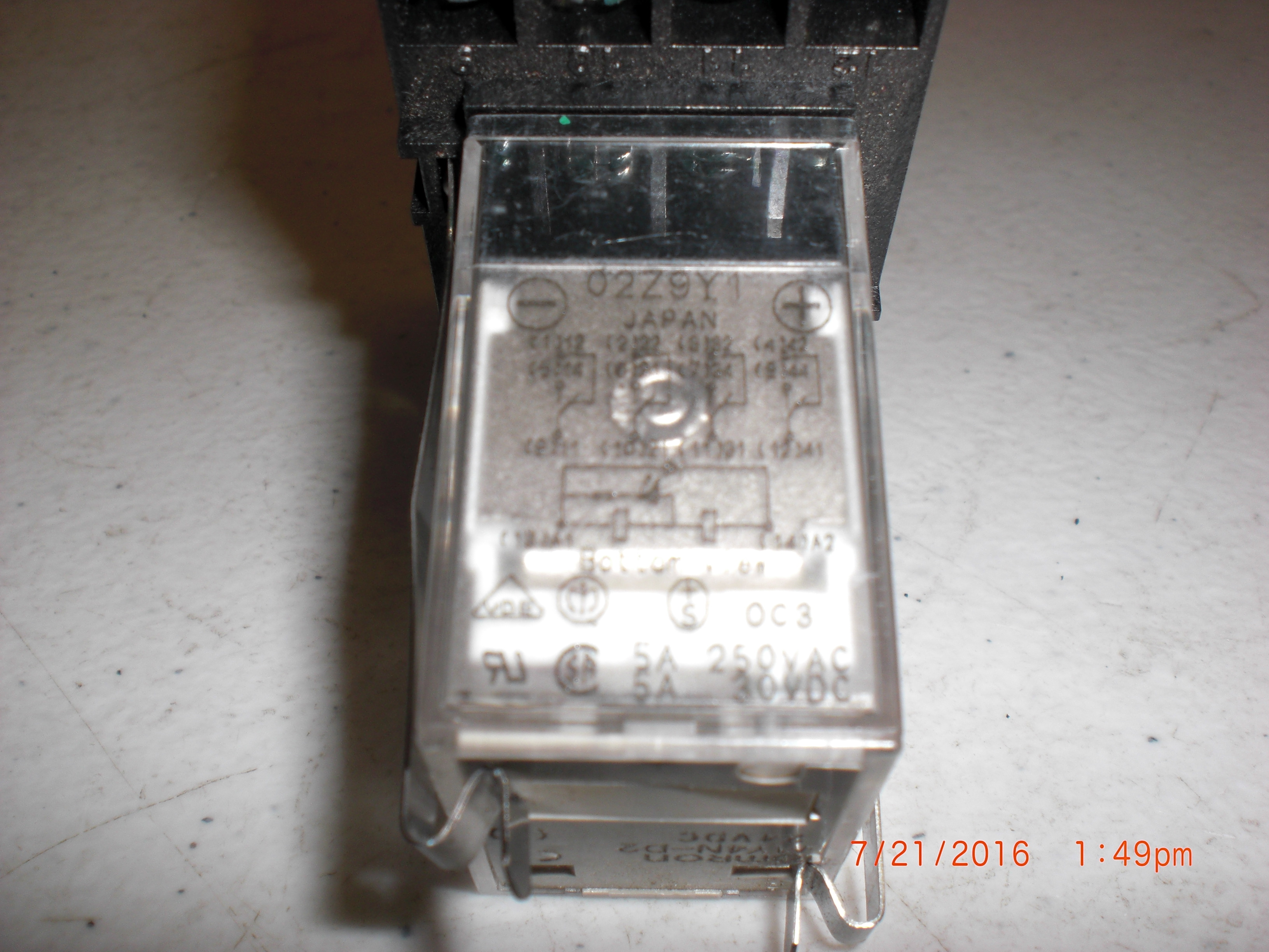 Реле omron my4n 24vdc
