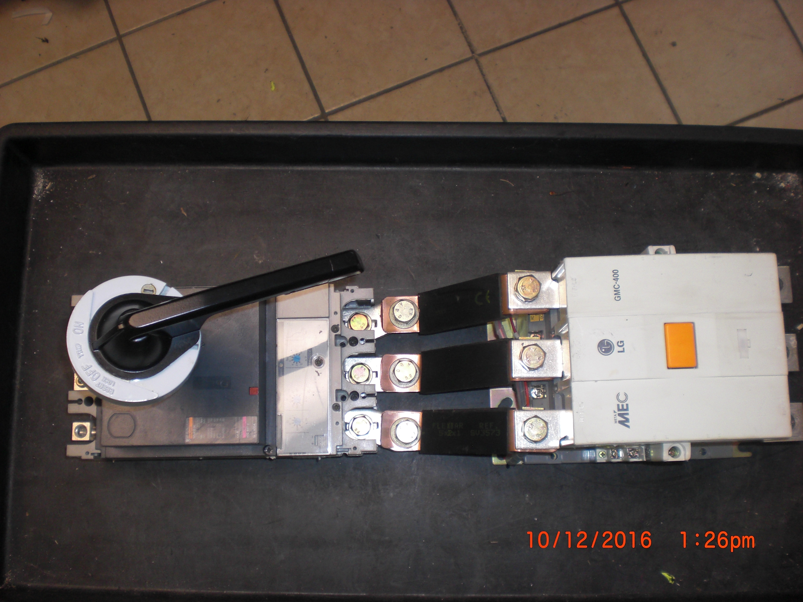 Electrical MERLIN GERIN  NS400H / LG GMC-400 - 400A 660V /  400A contactor 100-240vAC coil