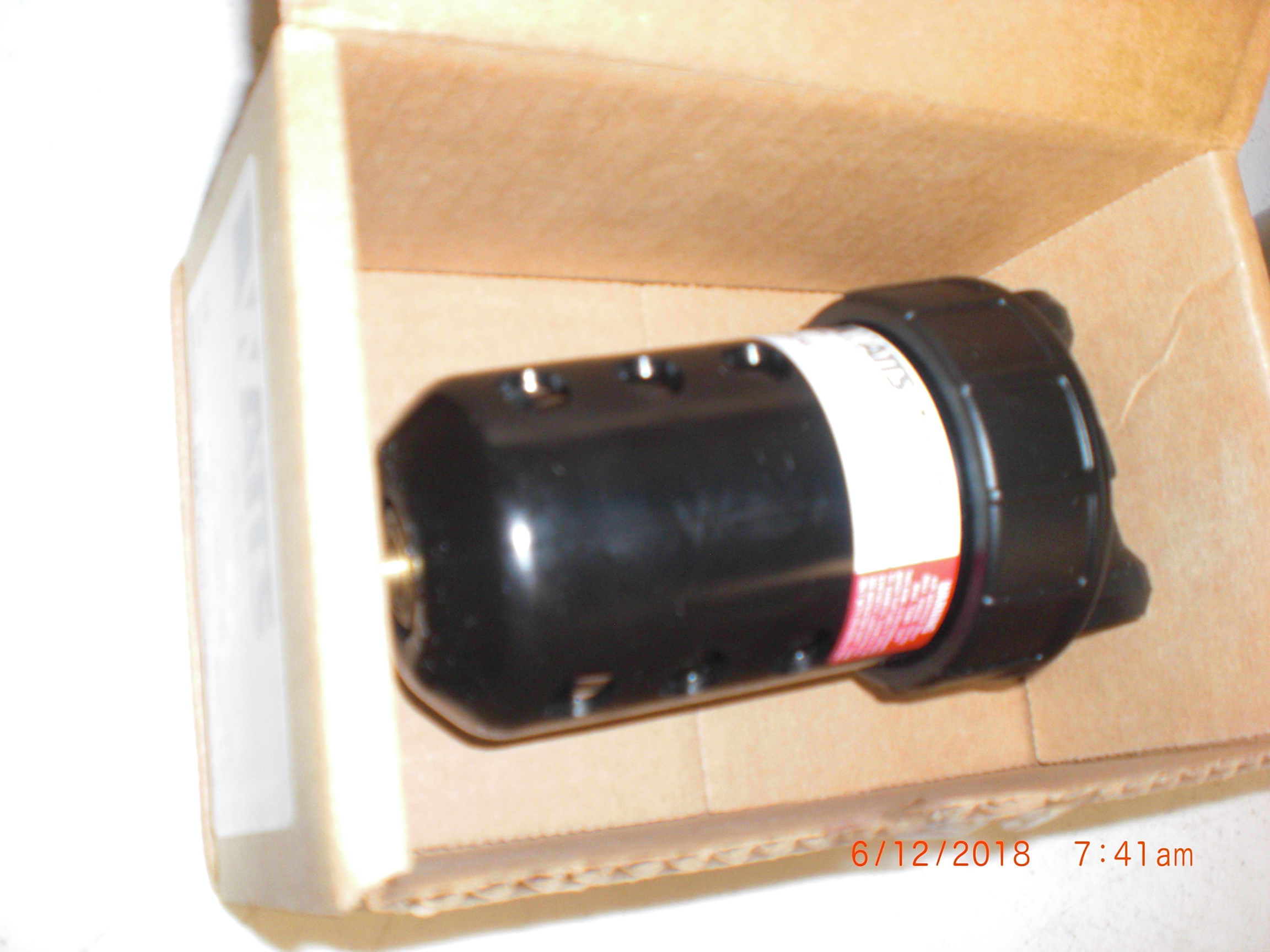 Filter  WATTS F602-03BJ VARIAN P12792802 Air 3/8 FPT  150PSI