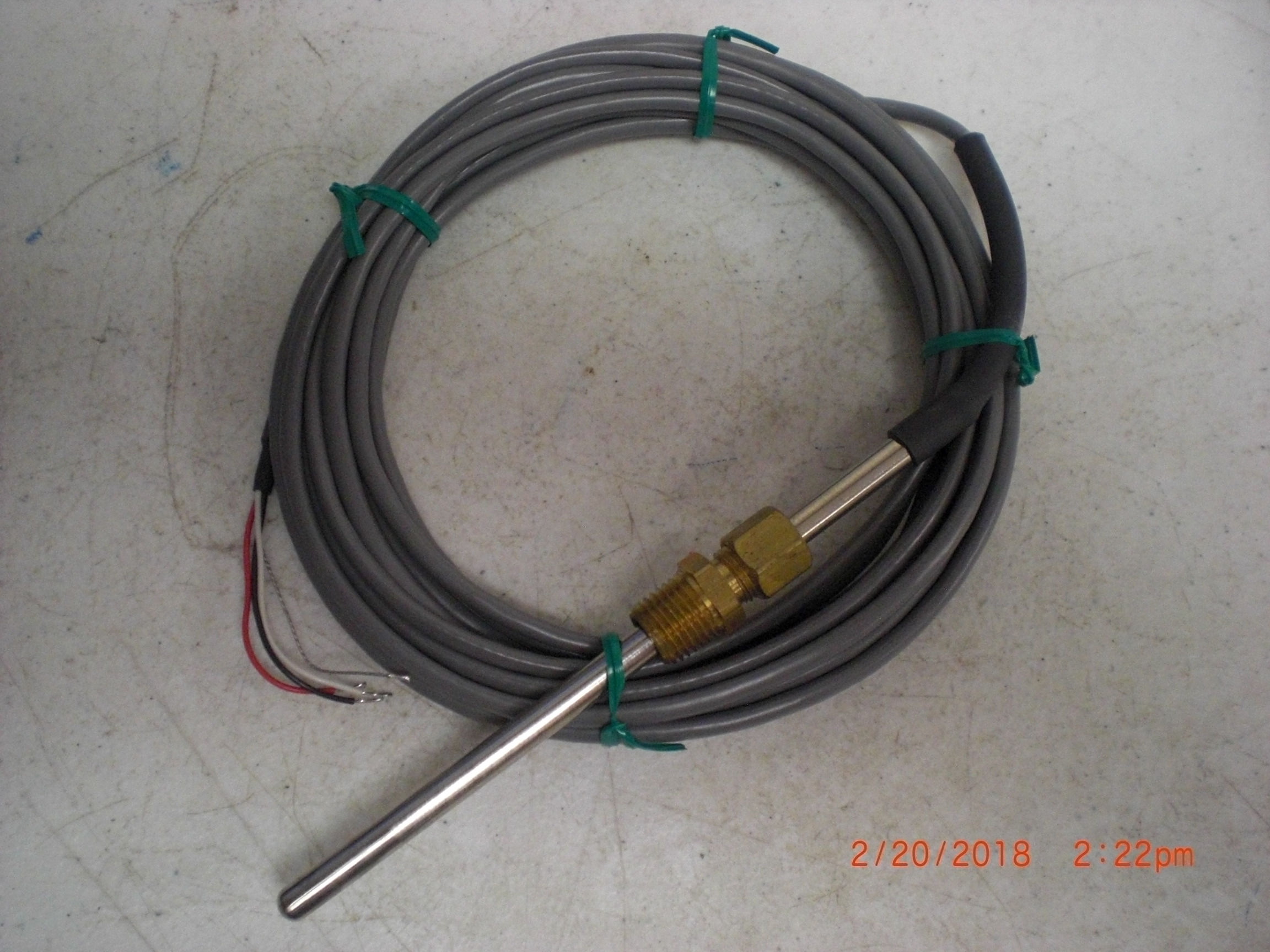 Thermo Couple (TC) OMEGA P3403629-01585 RTD 100 ohm SS