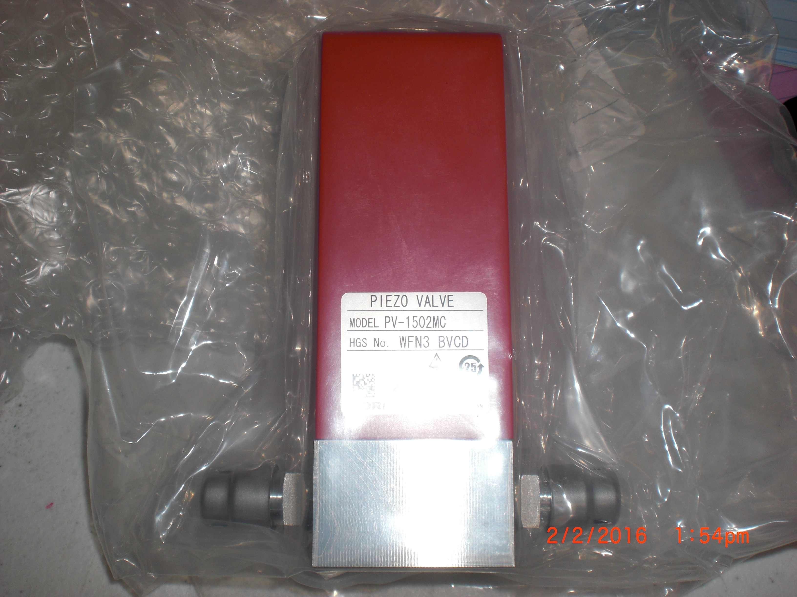 MFC HORIBA STEC PV-1502MC PV-1000 WFN3 BVCD Piezo Valve