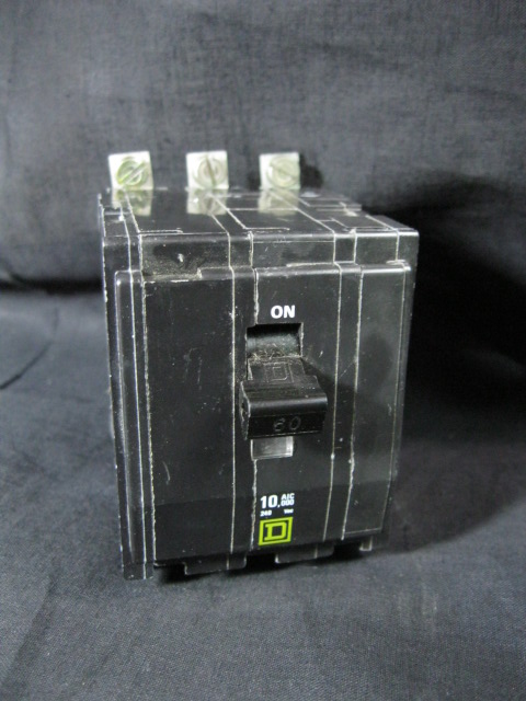 Electrical SQUARE D QOB3605238 Circuit Breaker 60A 3 pole 10,000 AIC 240VAC