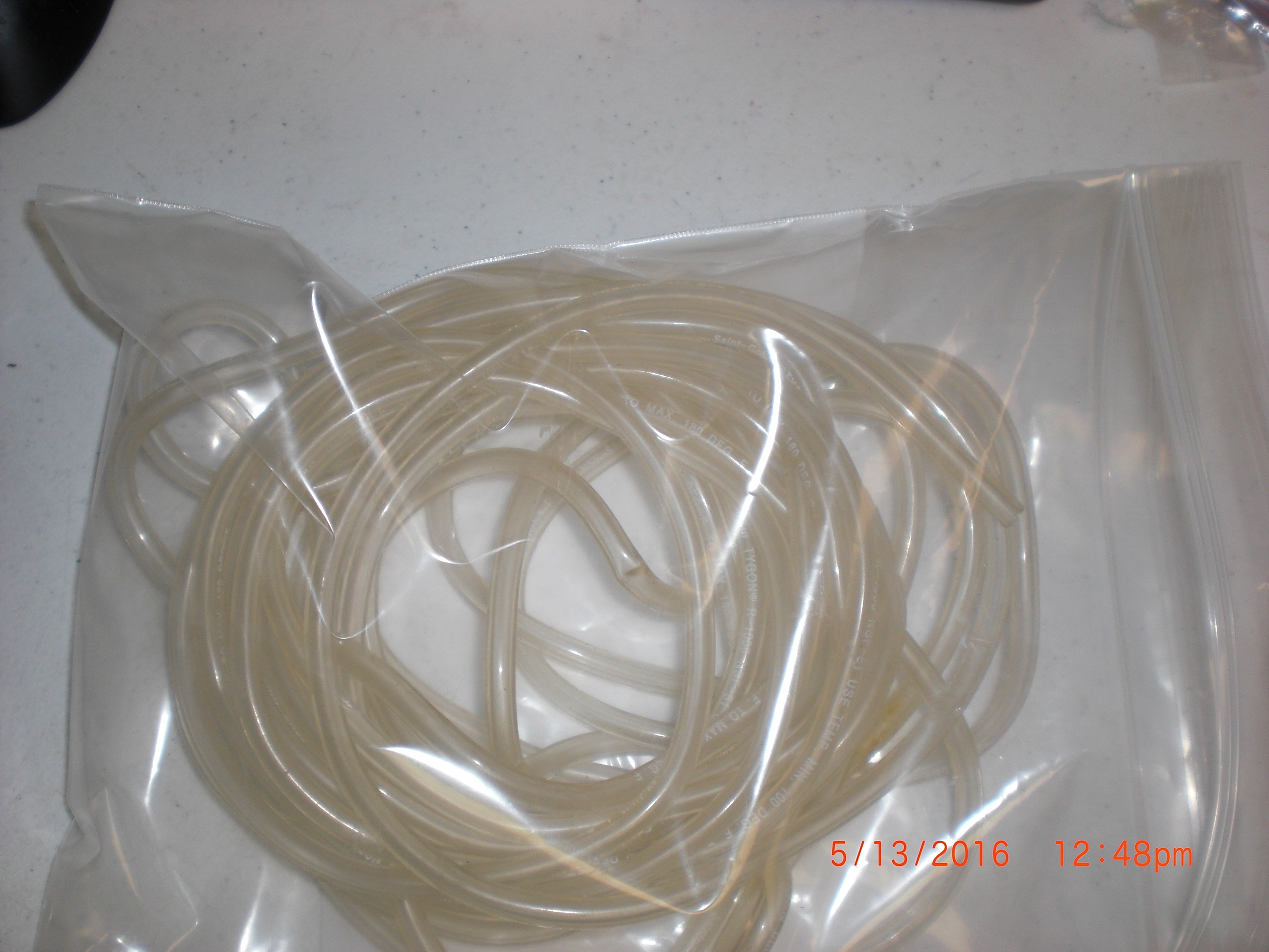 Tubing SAINT GOBAIN R-1000-1/4 NSF-51  1/4in Tygon Tubing 25 ft Ultra Soft Laboratory 