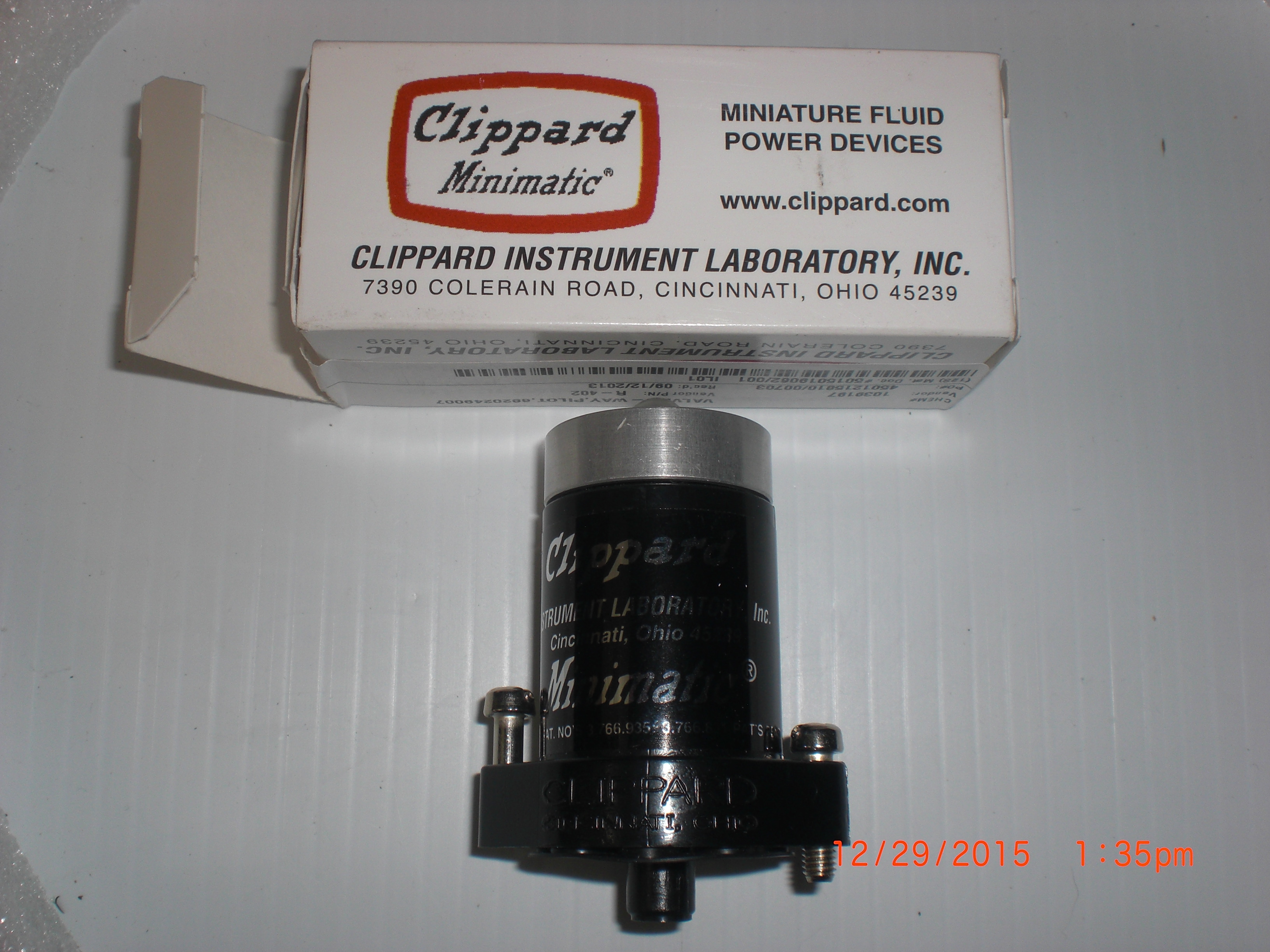 Valve CLIPPARD R-402 Minimatic 4 Way 