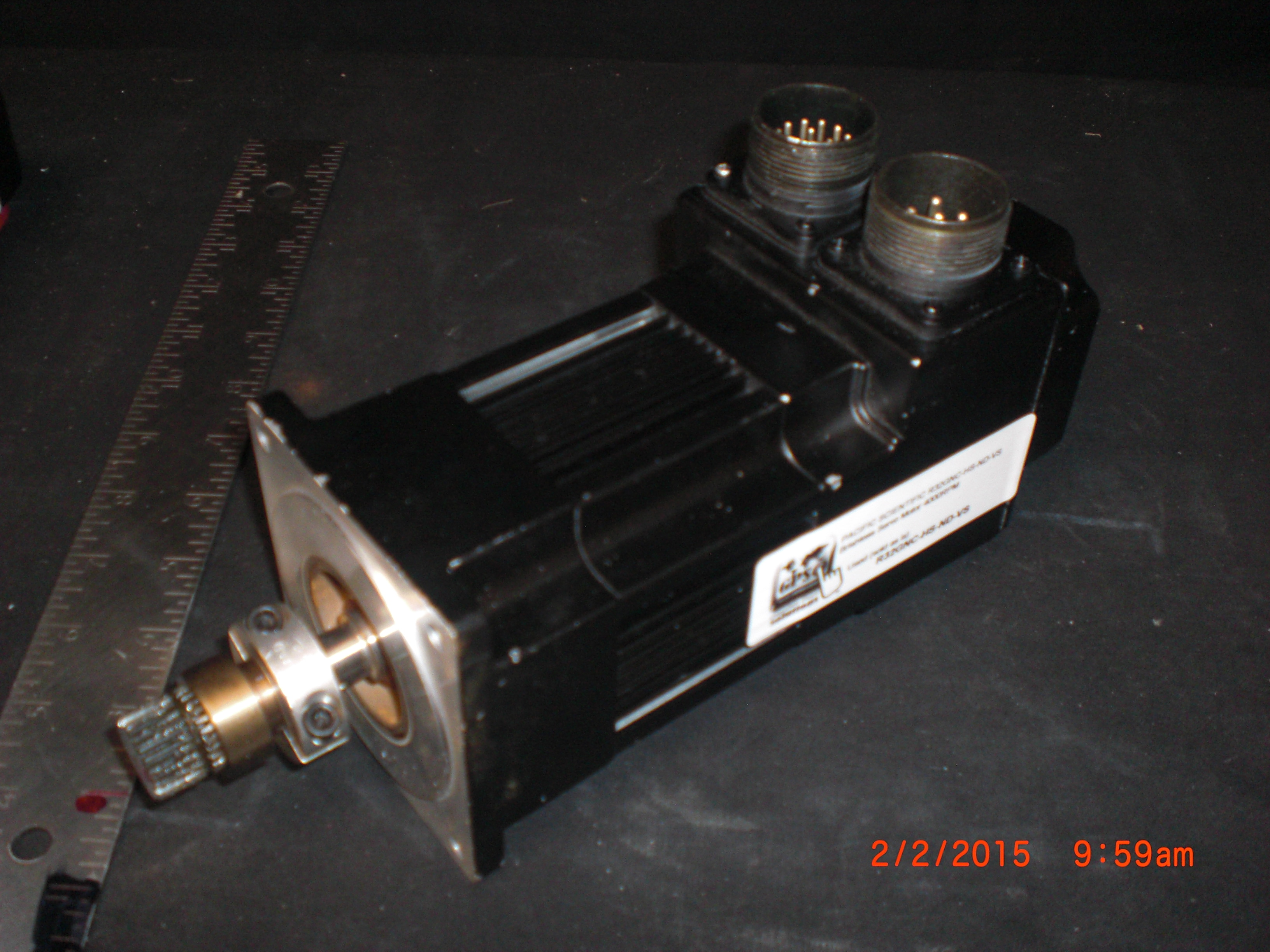 Motor  Brushless Servo 4000RPM PACIFIC SCIENTIFIC R32GNC-HS-ND-VS 