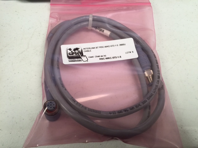 Cable INTERLINK BT RSC-WKC-572-1-5  2600U CABLE DeviceNet