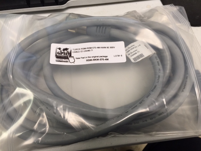 Cable TURCK RSM-RKM-570-4M AWM 80 300V CABLE ID U5446-71
