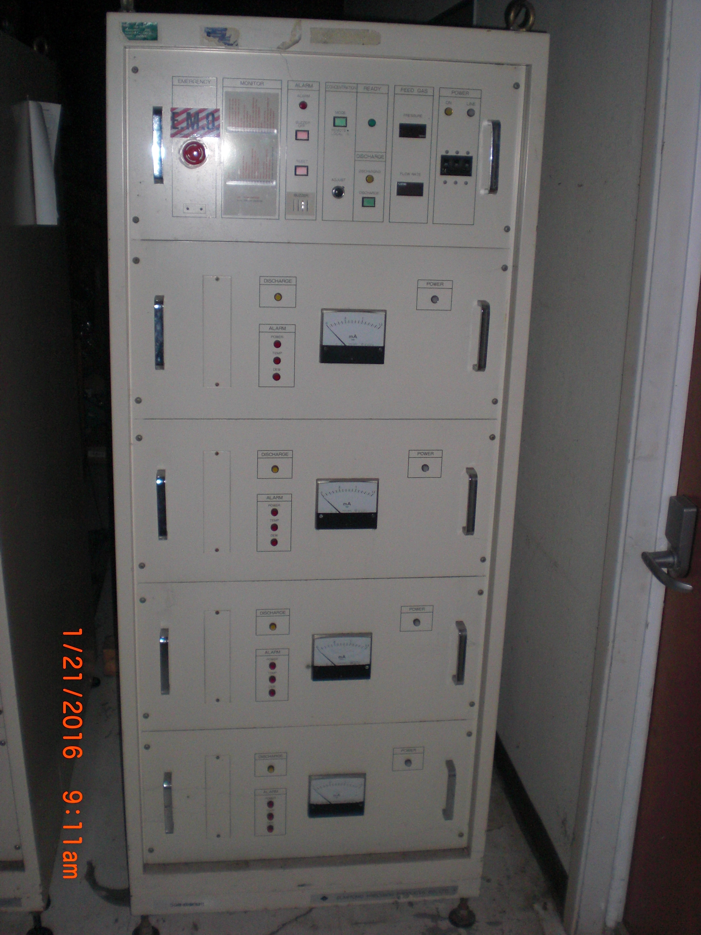 Generator SUMITOMO PRECISION SGN-04CUA-S5-C  Ozone High Concentration Z4-00001-3 Watkins Johnson Configuration

