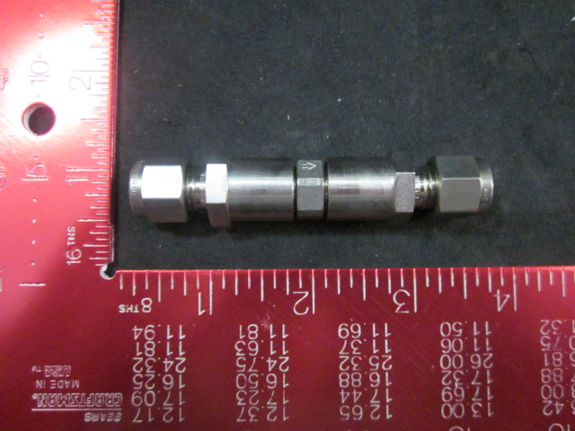 Valve SWAGELOCK SS-4CA-EP-50 VALVE RELIEF P/N 02730 SST 50-150 PSIG, 25 TUBE OD