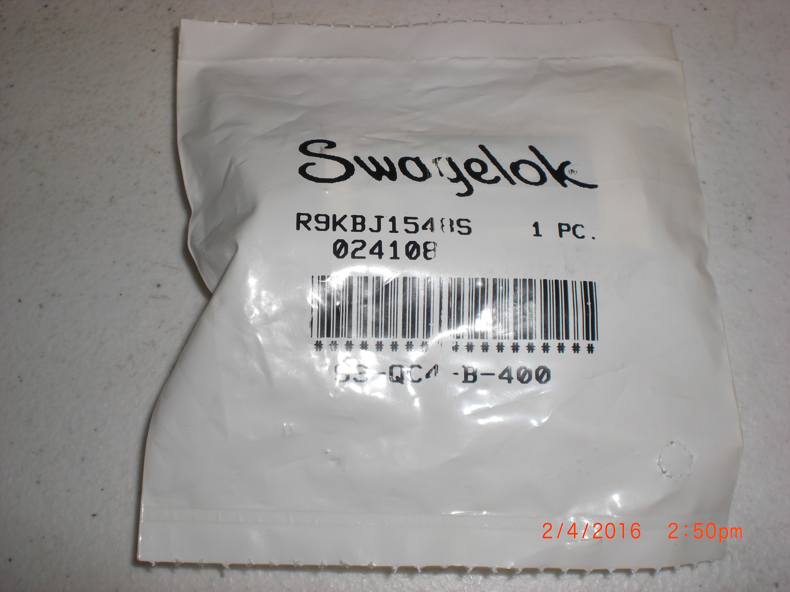 Fitting Swagelok SSQC4B400 quick connect 1/4T eBay