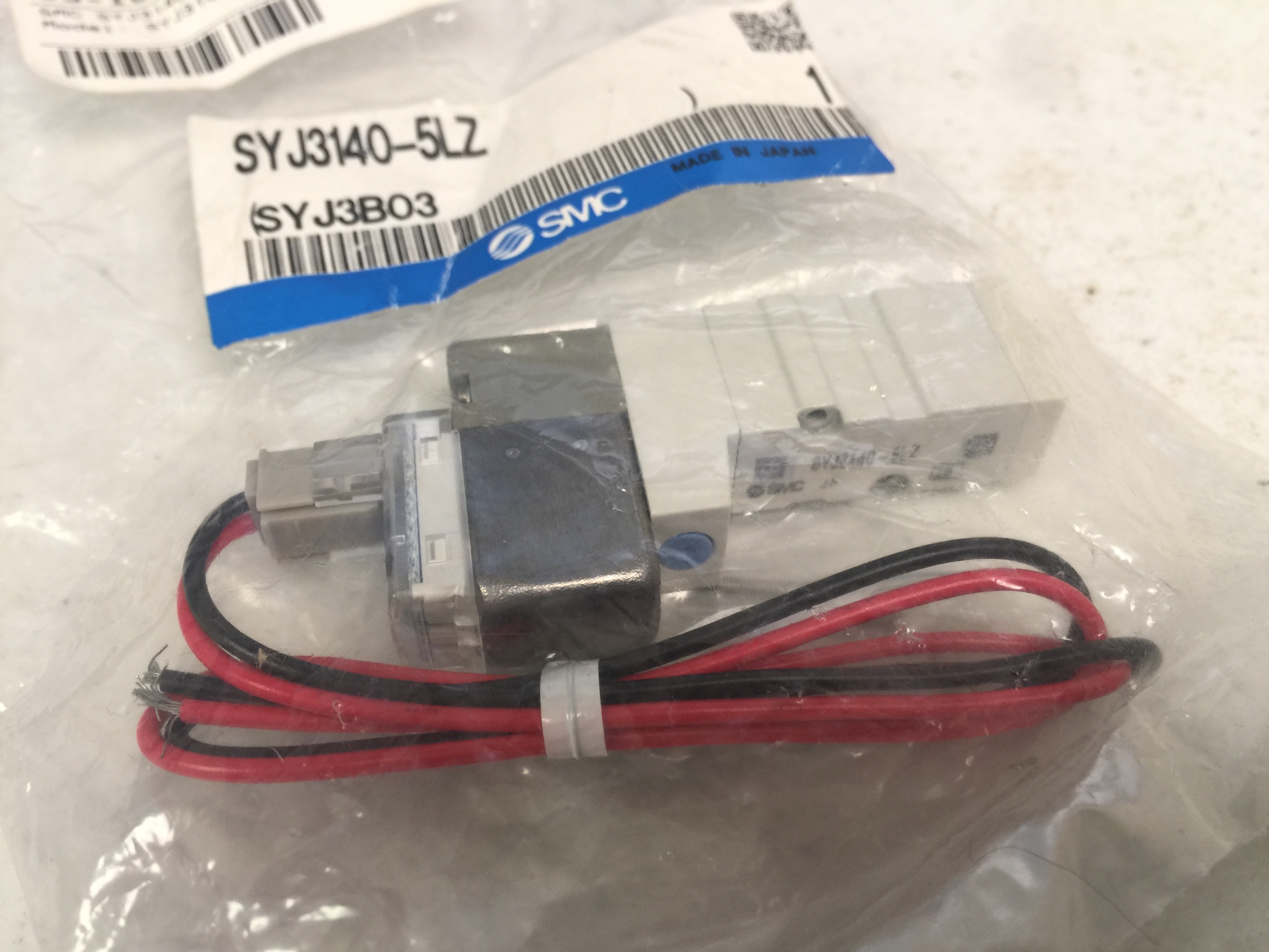 Valve SMC SYJ3140-5LZ SOLND,VAC PLATE & REAR SHELF #1