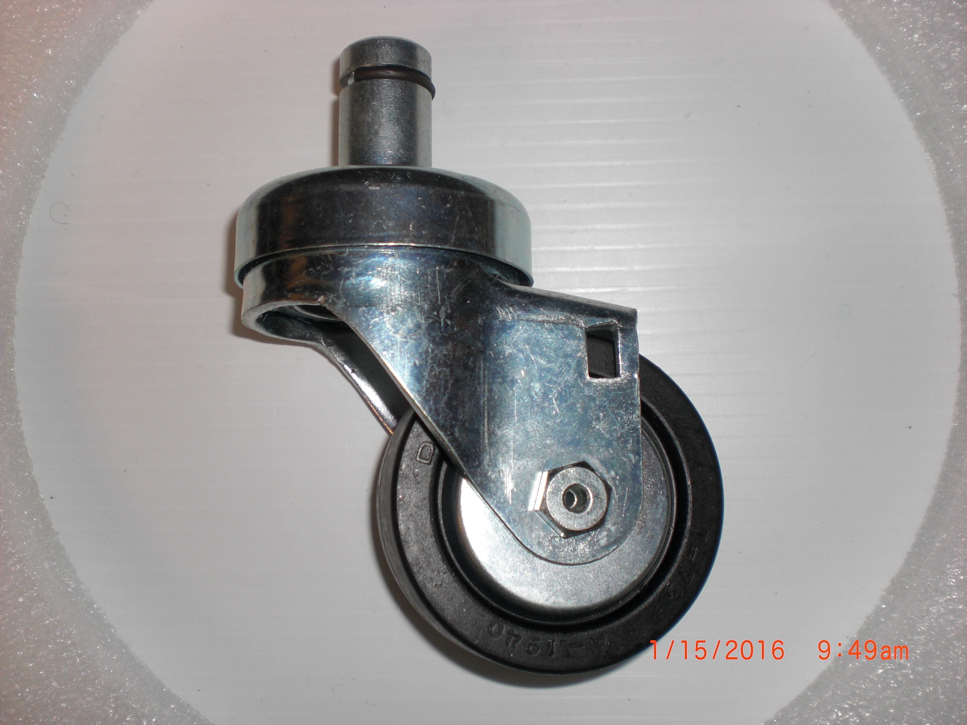 Hardware caster swivel Medium duty 600lb 3 4 X2 stem DARNELL Rose 73
