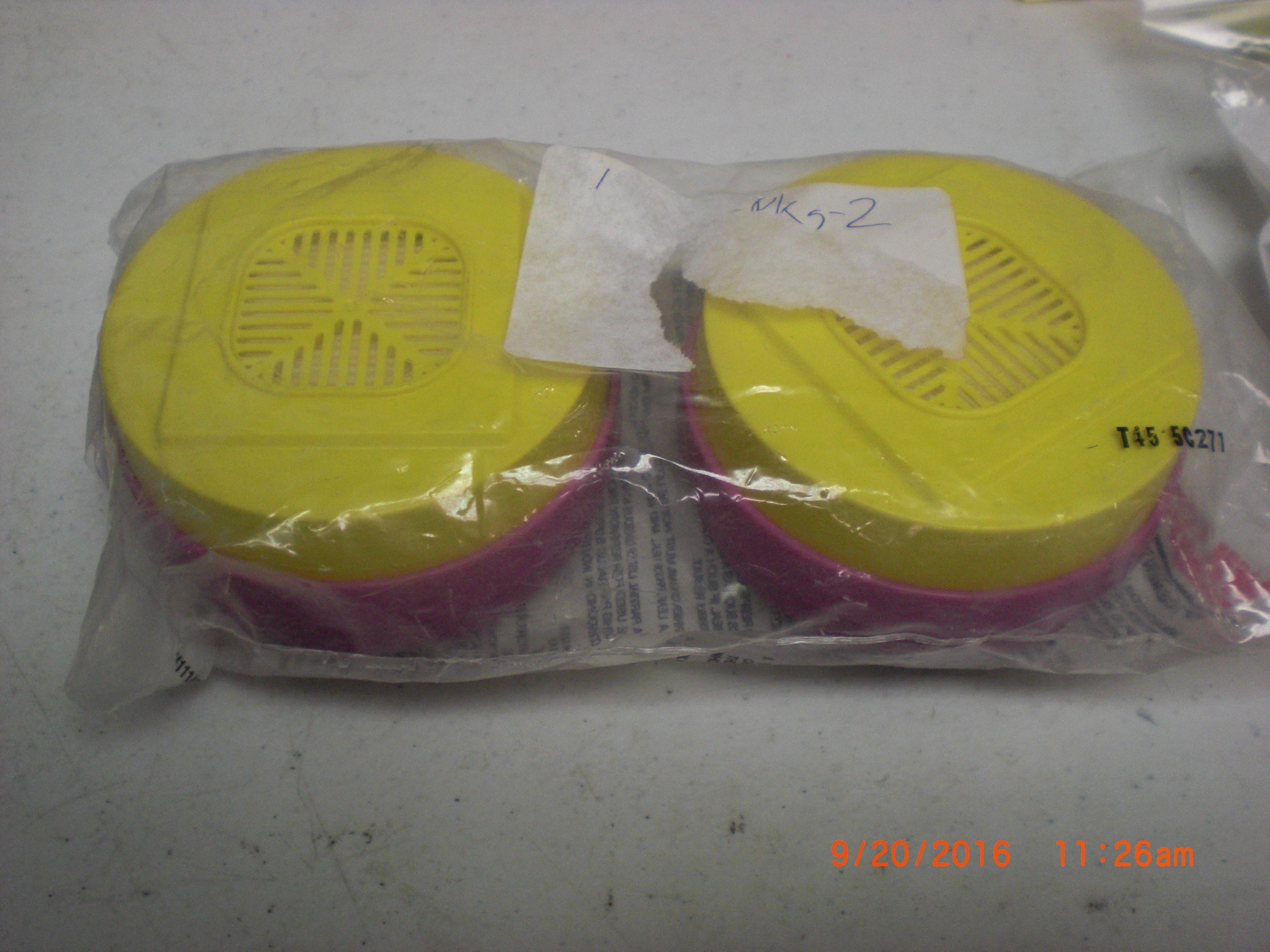 Filter  Survivair cartridges  WILSON T45 5C271 PKG 2