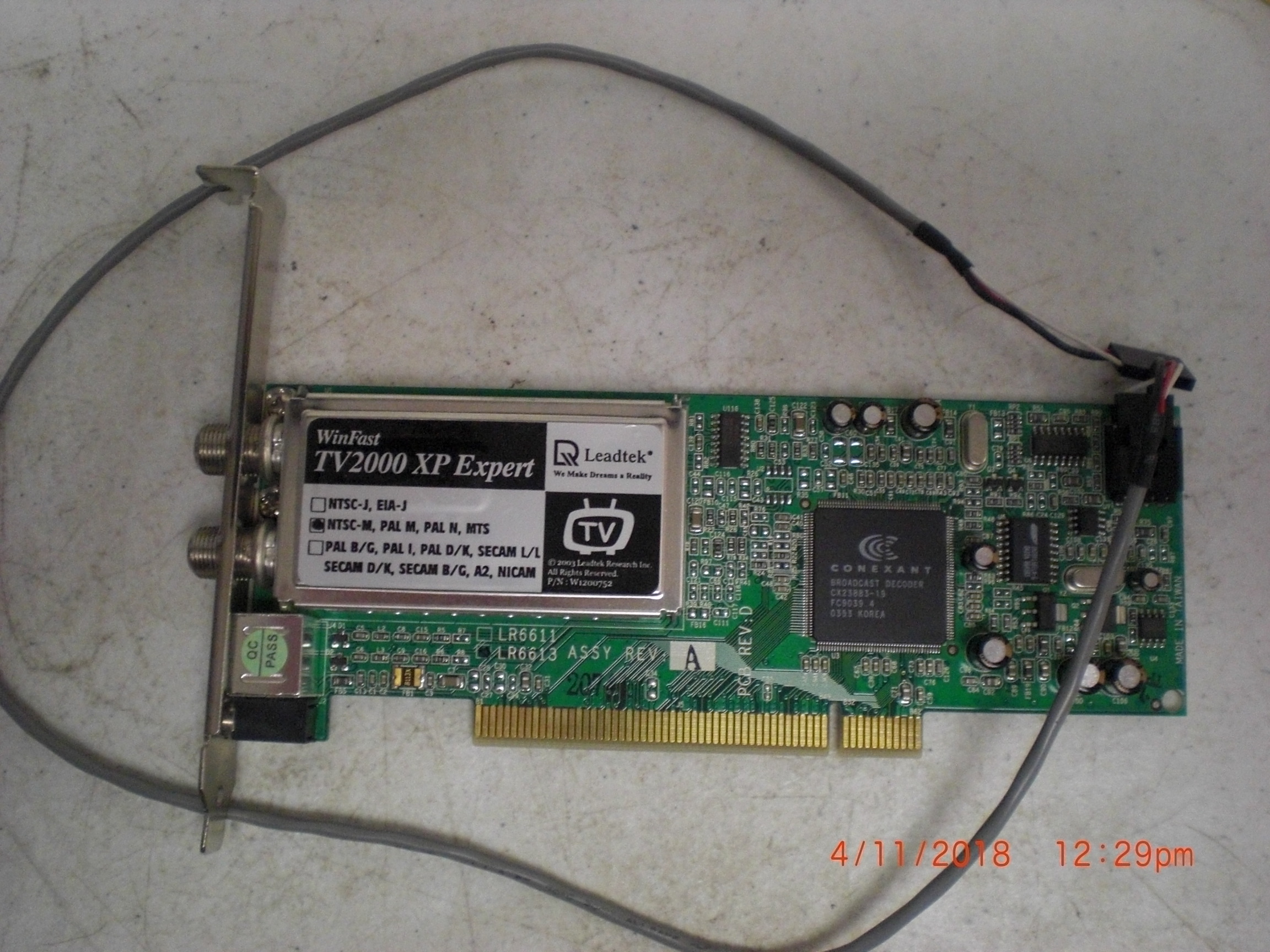 PCB LEADTEK TV2000 XP Expert