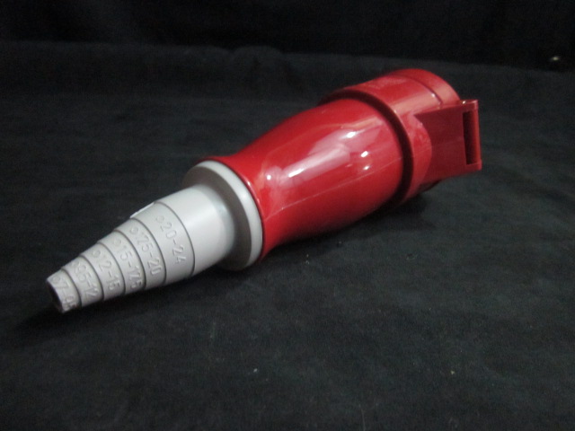 Electrical TYPE-6 Plug Female weather proof CABLE NICKEL, 220/380-240/415 MENNEKES 32-6h