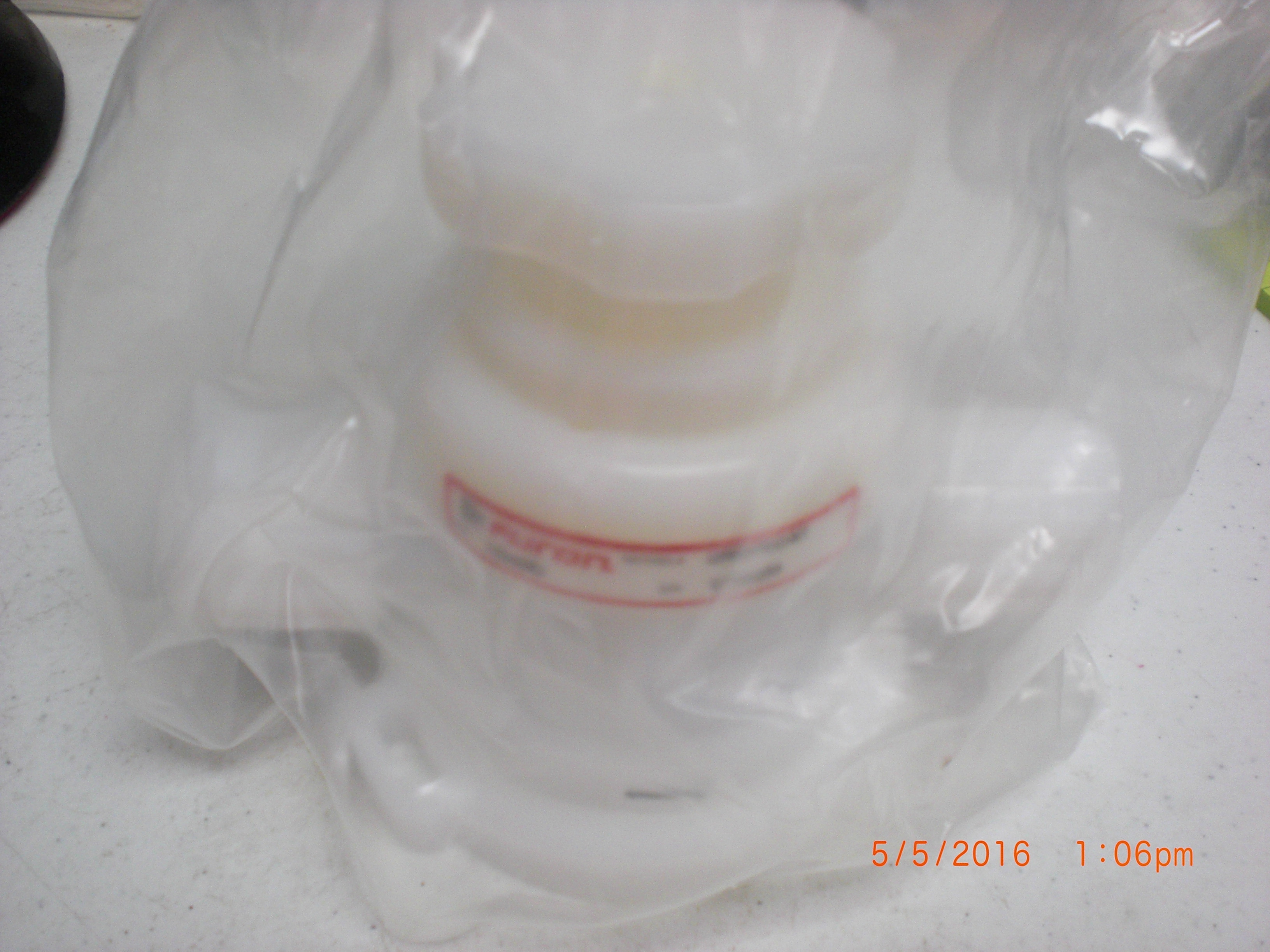 Valve FURON - St Gobain UPM2-F812-MT Manual Diaphragm PFA 3/4 Flare  