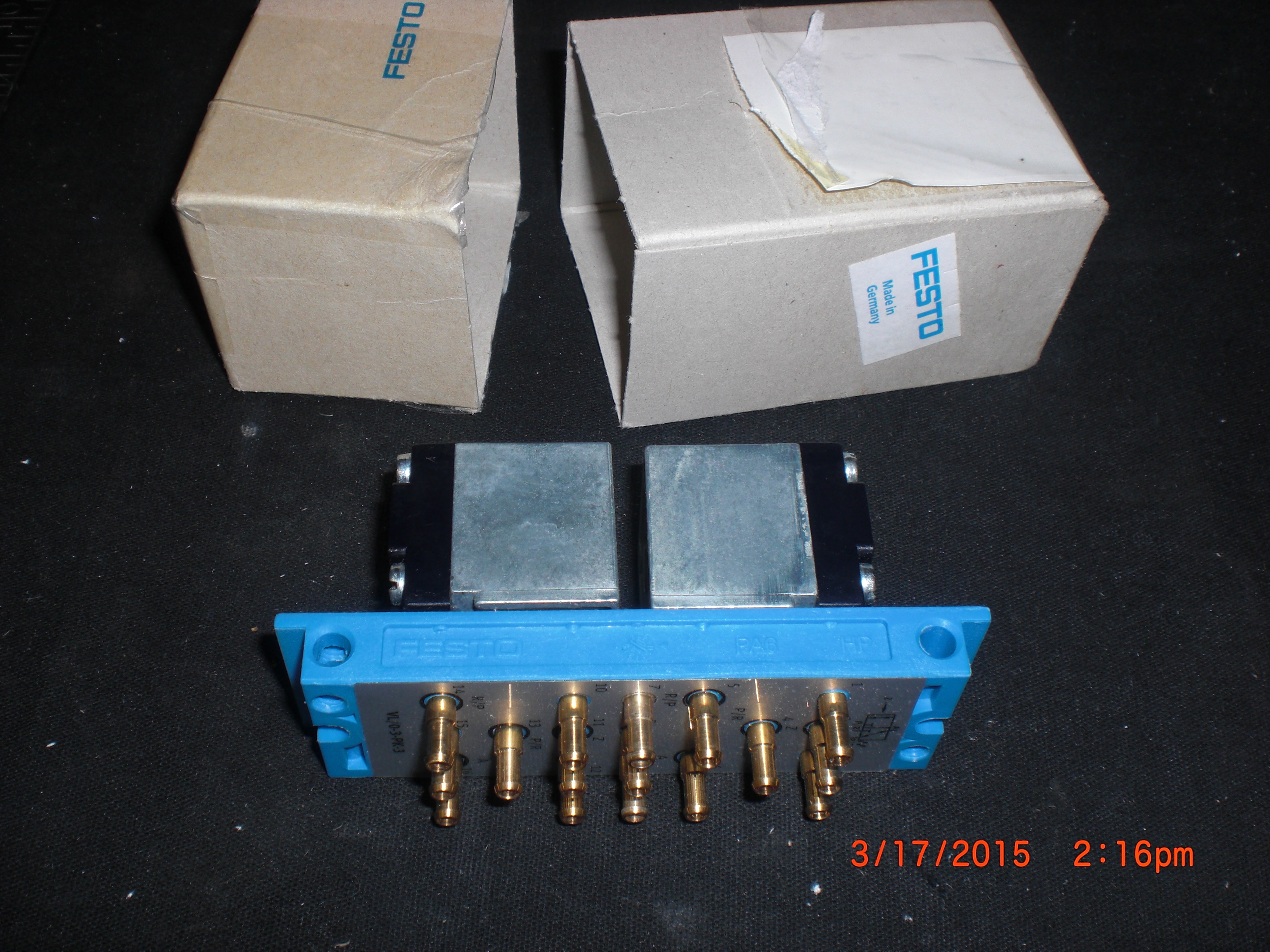 Valve FESTO VL/0-3-PK-3 Air Logic switching valves