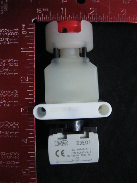 Switch BACO 23E01 AKRION VMT8-A0030 Latching EMO with guard 