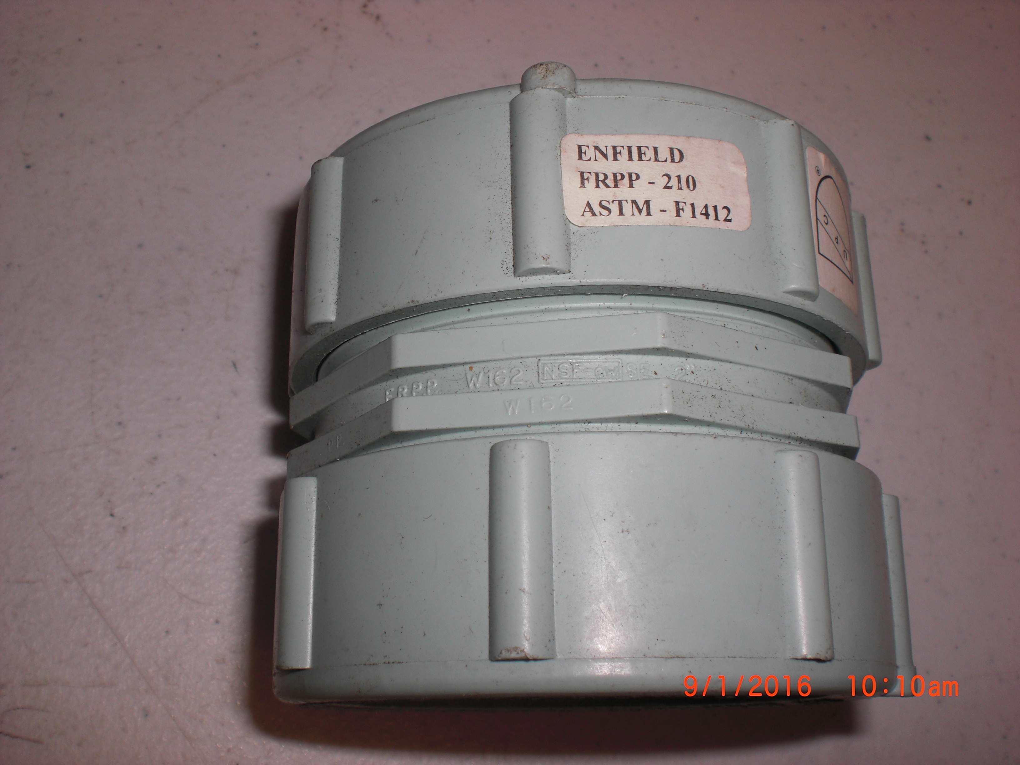 Fitting 2in COUPLING MJ x MJ FRPP Acid Waste Enfield W162 LABLINE eBay