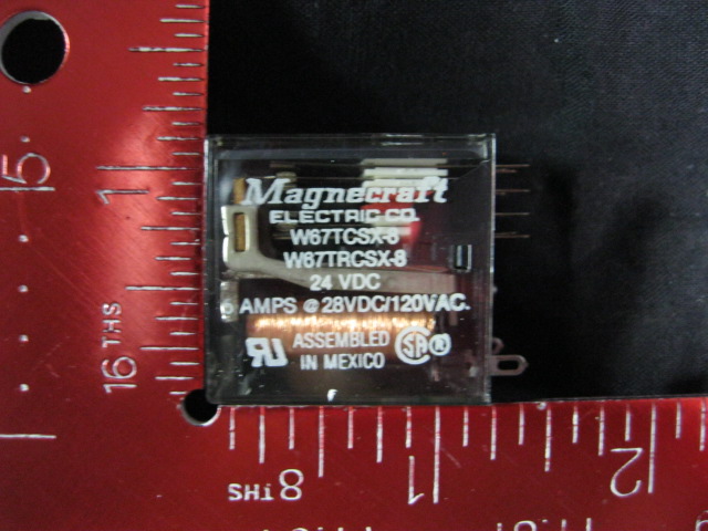 Relay MAGENCRAFT W67TCSX-8 relay 24VDC, 5-AMP @ 28VDC/128VAC