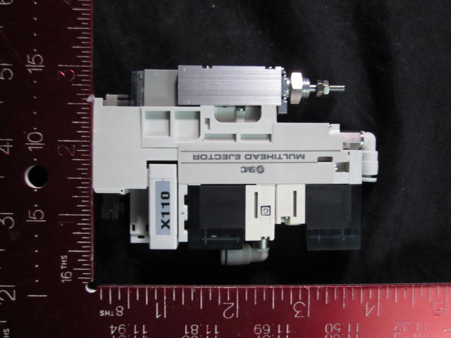 Cylinder MultiHead Ejector, SUPPLY PRESS: 0.2~0.5MPa ADVANTEST YAE-007788-1  SMC ZTC1-D