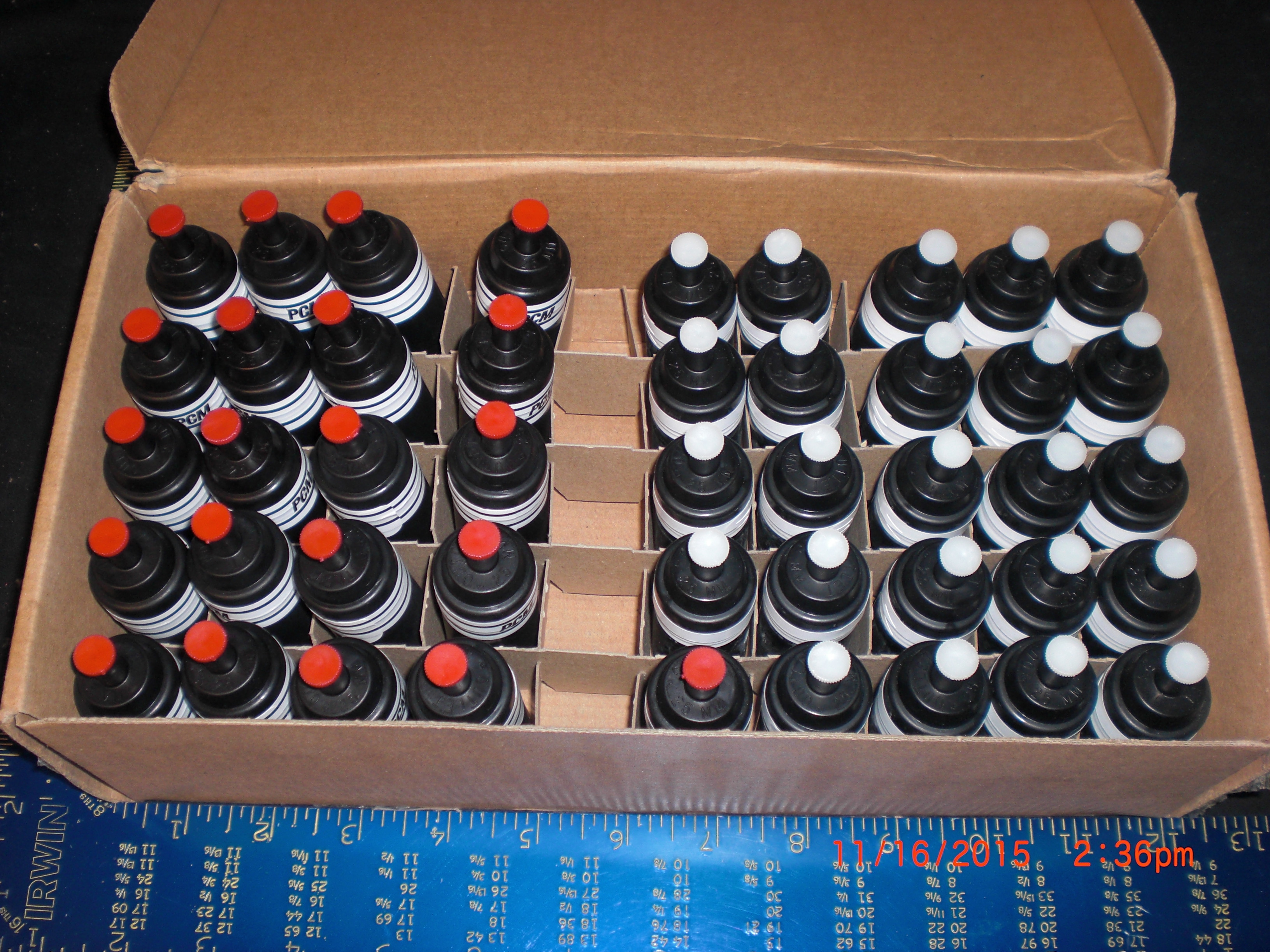 Instrument Zefon Z008BA PCM 25mm Asbestos air sampling cassettes PKG 45
