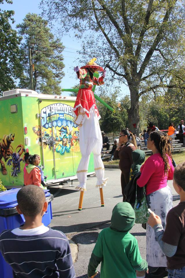Hire Atlanta Stilt Dancing Stilt Walker in Forest Park,