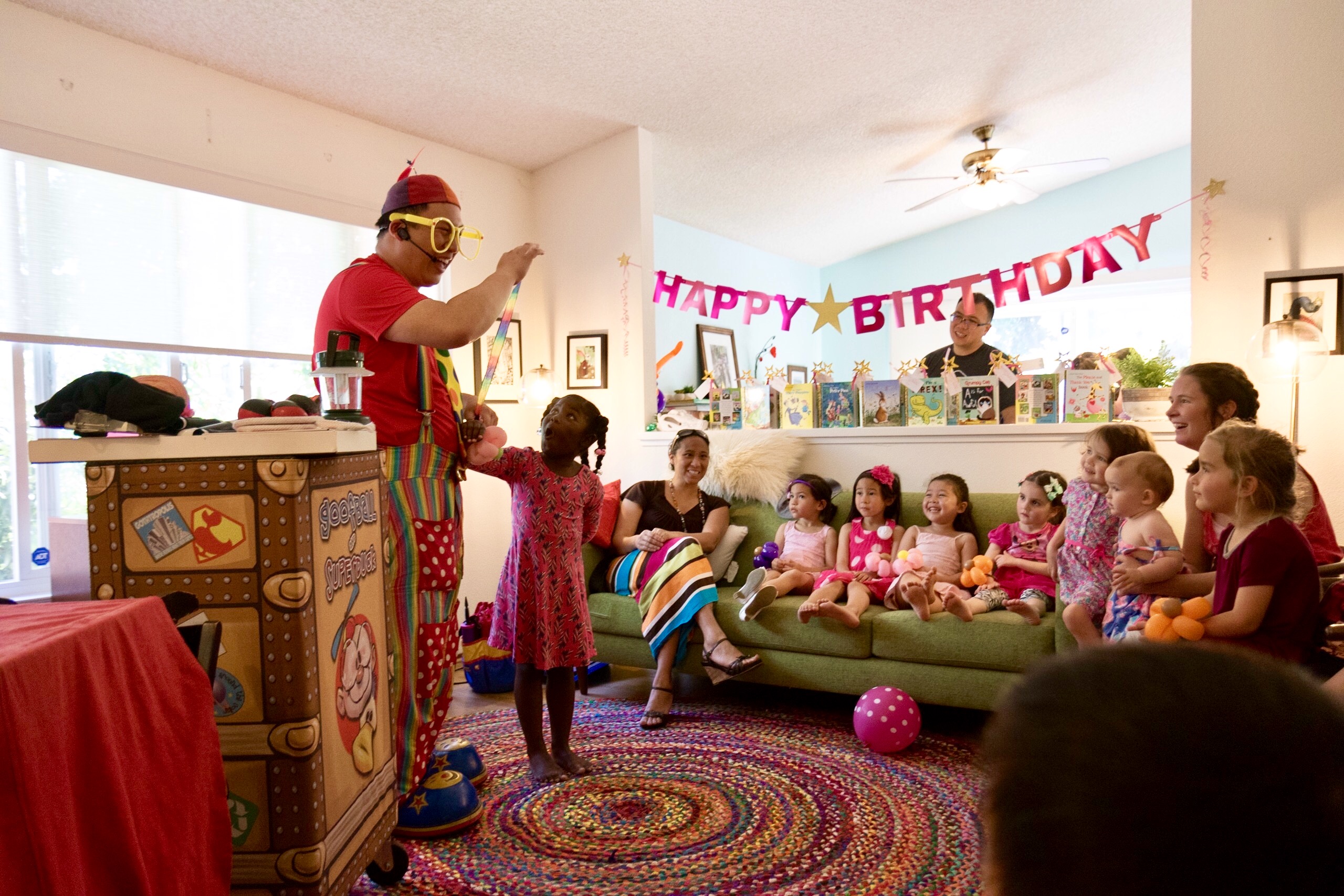 Hire Goofball the Kids' Magician! Children’s Party Magician in Houston, Texas