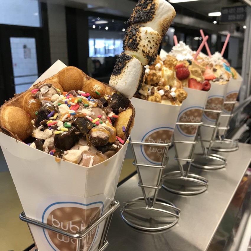 Hire Bubble Waffle Shoppes Candy & Dessert Buffet in Brookfield