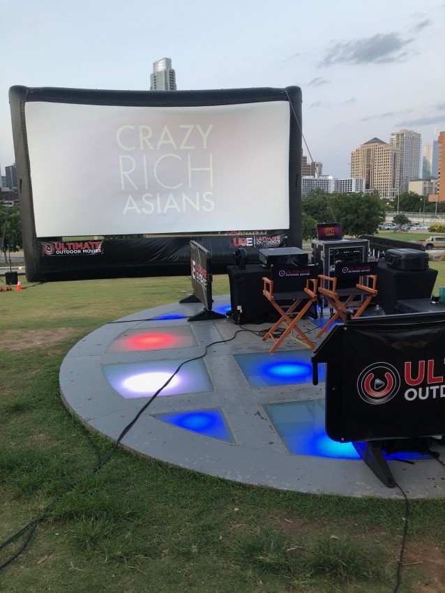 Hire Ultimate Outdoor Movies Outdoor Movie Screens in Austin, Texas