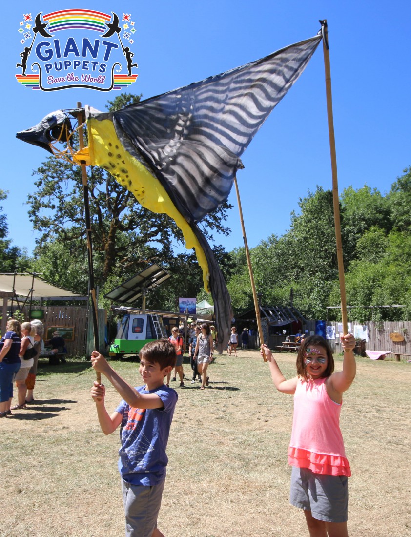 Hire Giant Puppets Save the World Corporate Entertainment in Oakland