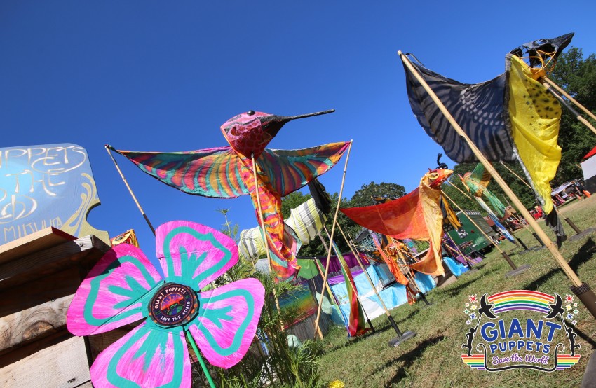 Hire Giant Puppets Save the World Corporate Entertainment in Oakland