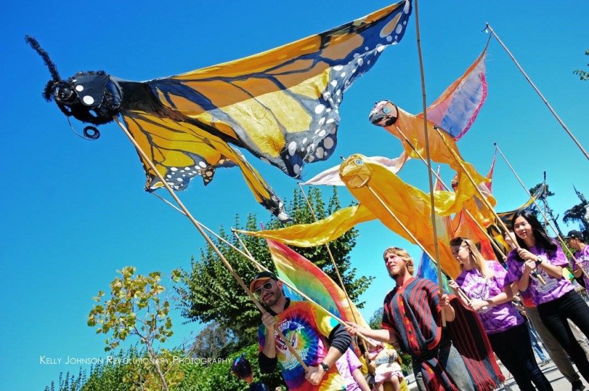 Hire Giant Puppets Save the World Corporate Entertainment in Oakland