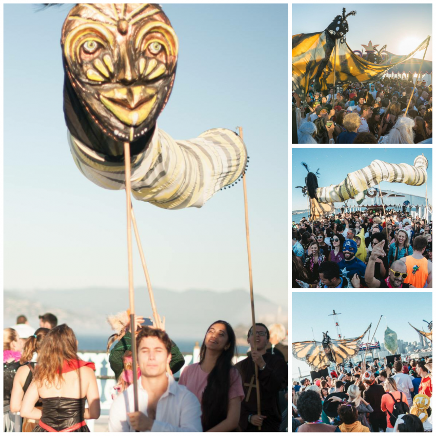 Hire Giant Puppets Save the World Corporate Entertainment in Oakland