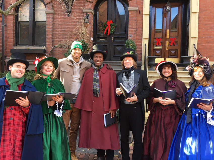 Hire Holiday Victorian Carolers Christmas Carolers in Boston